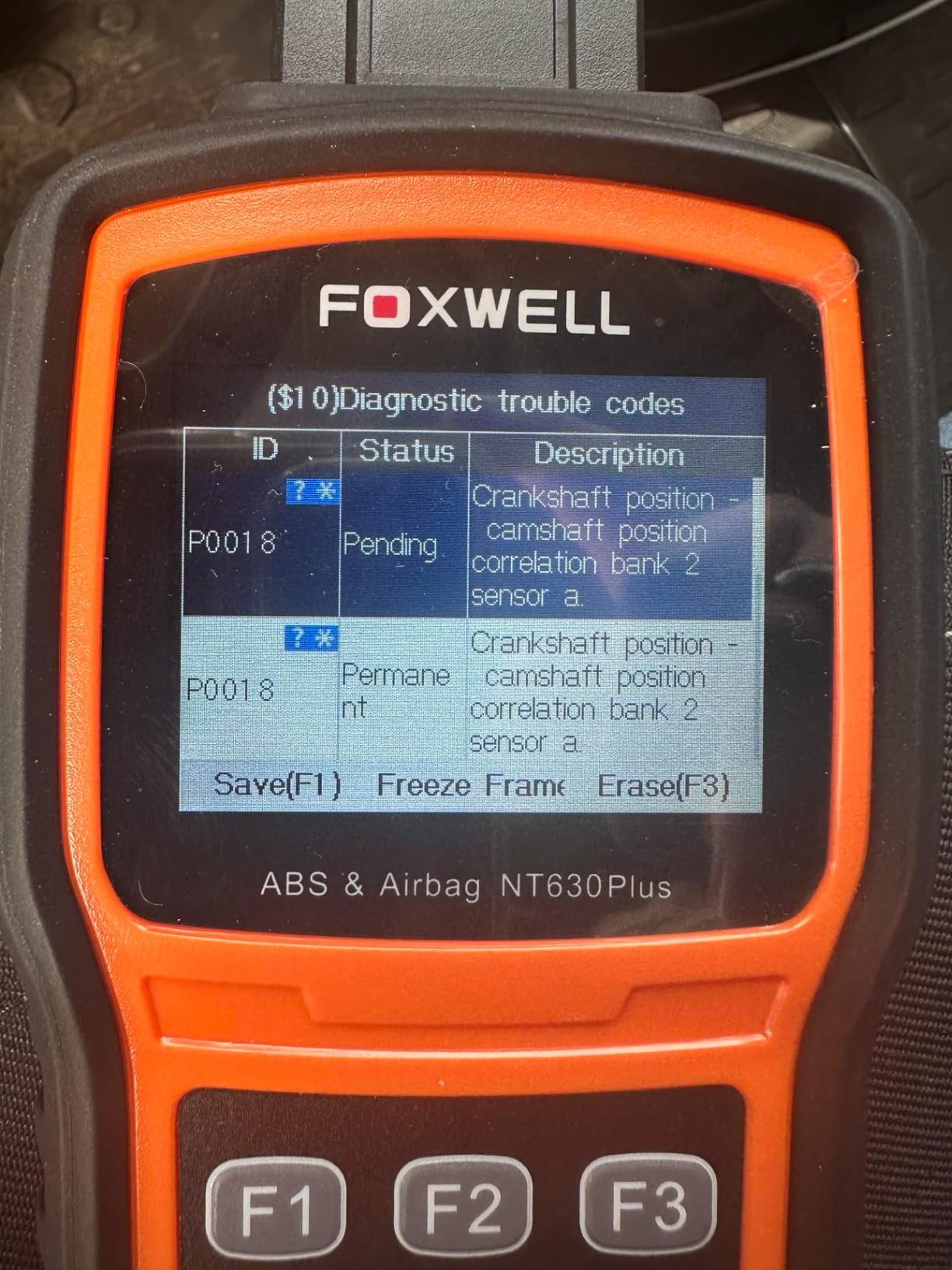 2026 FOXWELL NT630 Plus OBD2 Scanner with ABS and SRS, ABS Code Reader Auto Bleed Scan Tool Brake SRS Scanner, Car Scanner Diagnostic Tool Bidirectional Live Data with SAS Oil Check Engine Light Reset customer photo 1