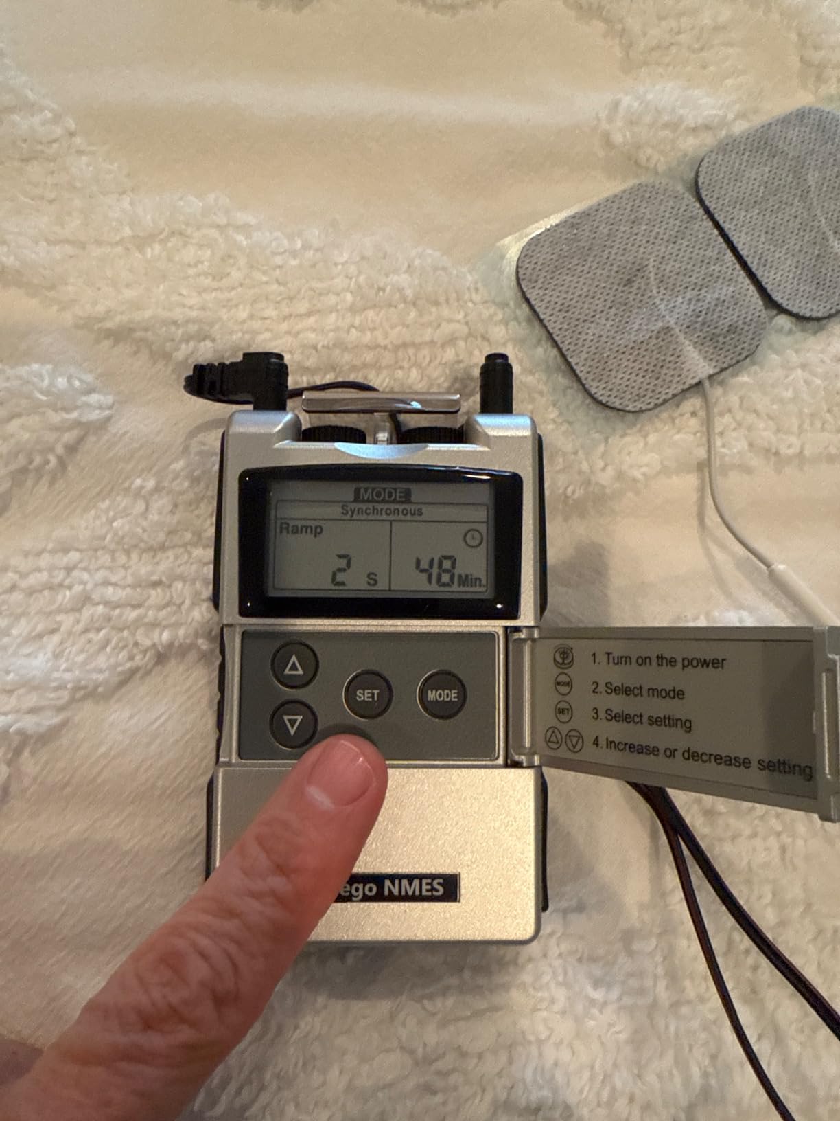 Balego EMS Digital Neuromuscular NMES Stimulator OTC customer photo 1