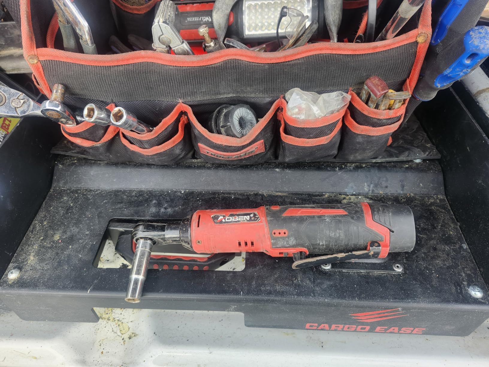 AOBEN Cordless Electric Ratchet Wrench Set, 3/8