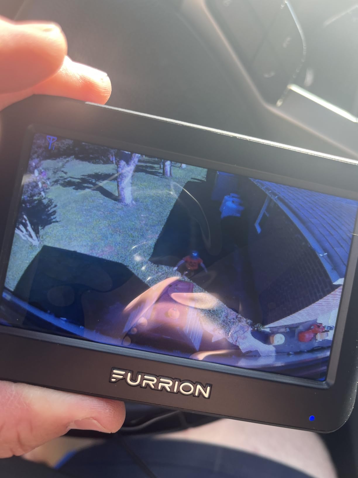 Furrion Vision S Wireless RV Backup Camera System with 4.3-Inch Monitor, 1 Rear Sharkfin, Infrared Night Vision, Wide-Angle View, Hi-Res, IP65 Waterproof, Motion Detection, Microphone - FOS43TASF customer photo 2