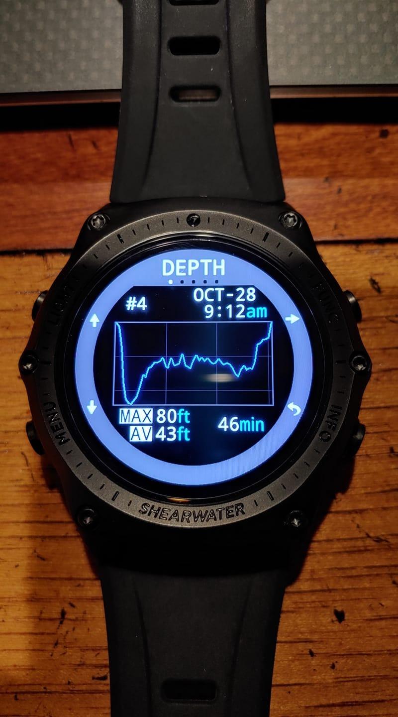 Shearwater Teric Color Wrist Dive Computer customer photo 1