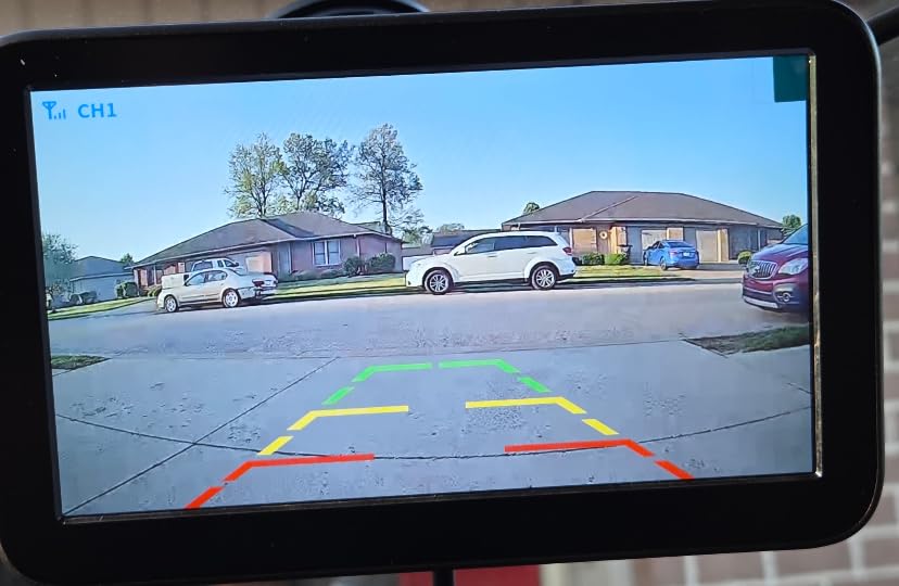 HD 1080P 5 inch Wireless Backup Camera for Truck: 15-Min Easy Install Clear Night Vision Digital Signal Stable No-Delay Bluetooth Rear View Camera for Car Pickup SUV Camper Parking Safety Assistance customer photo 1