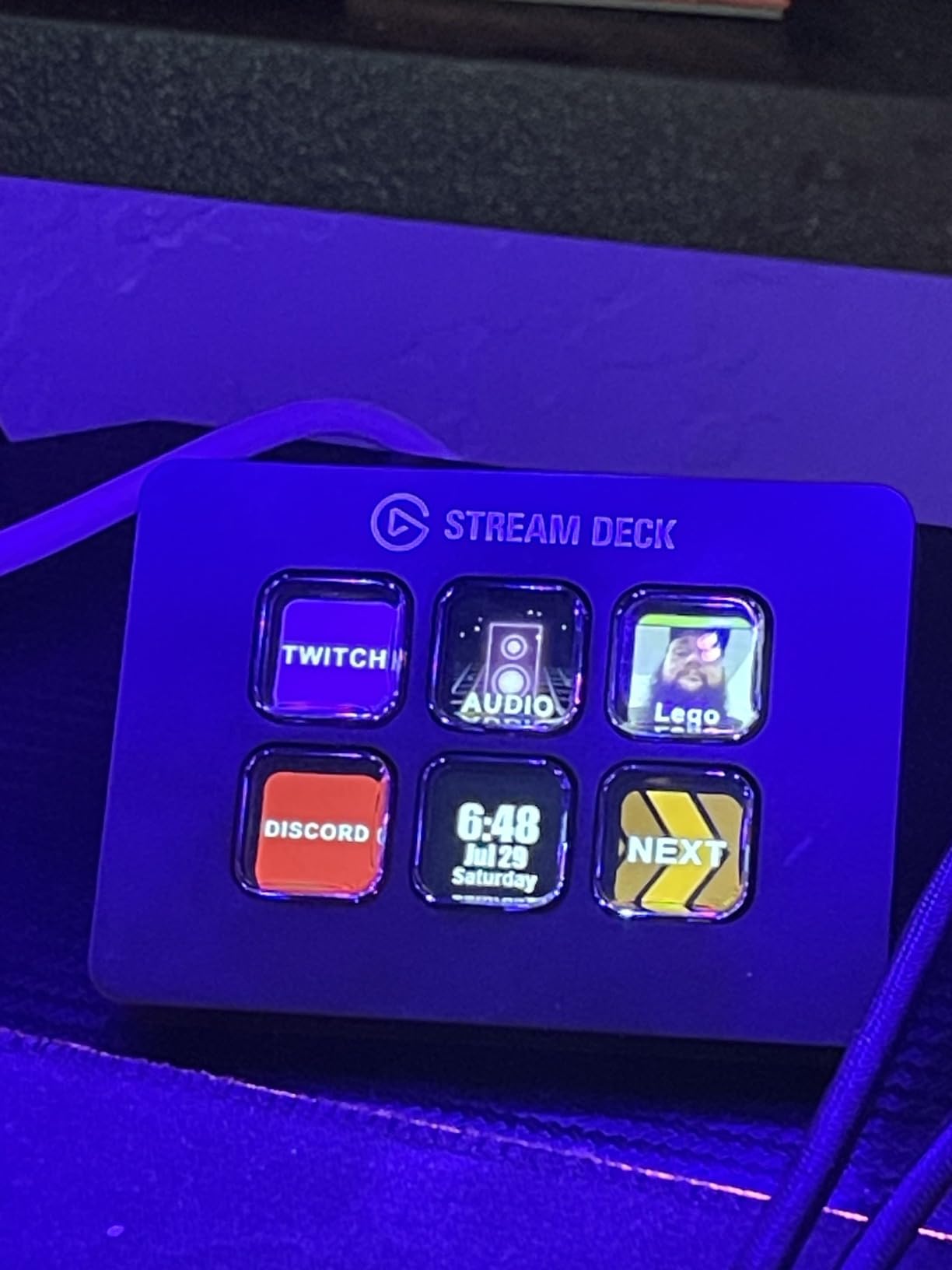 Stream Deck Mini - Control Zoom, Teams, PowerPoint, MS Office and Boost Productivity with Seamless Integration for Daily Apps, Set Up Shortcuts Easily, USB, Compatible with Mac and PC customer photo 1