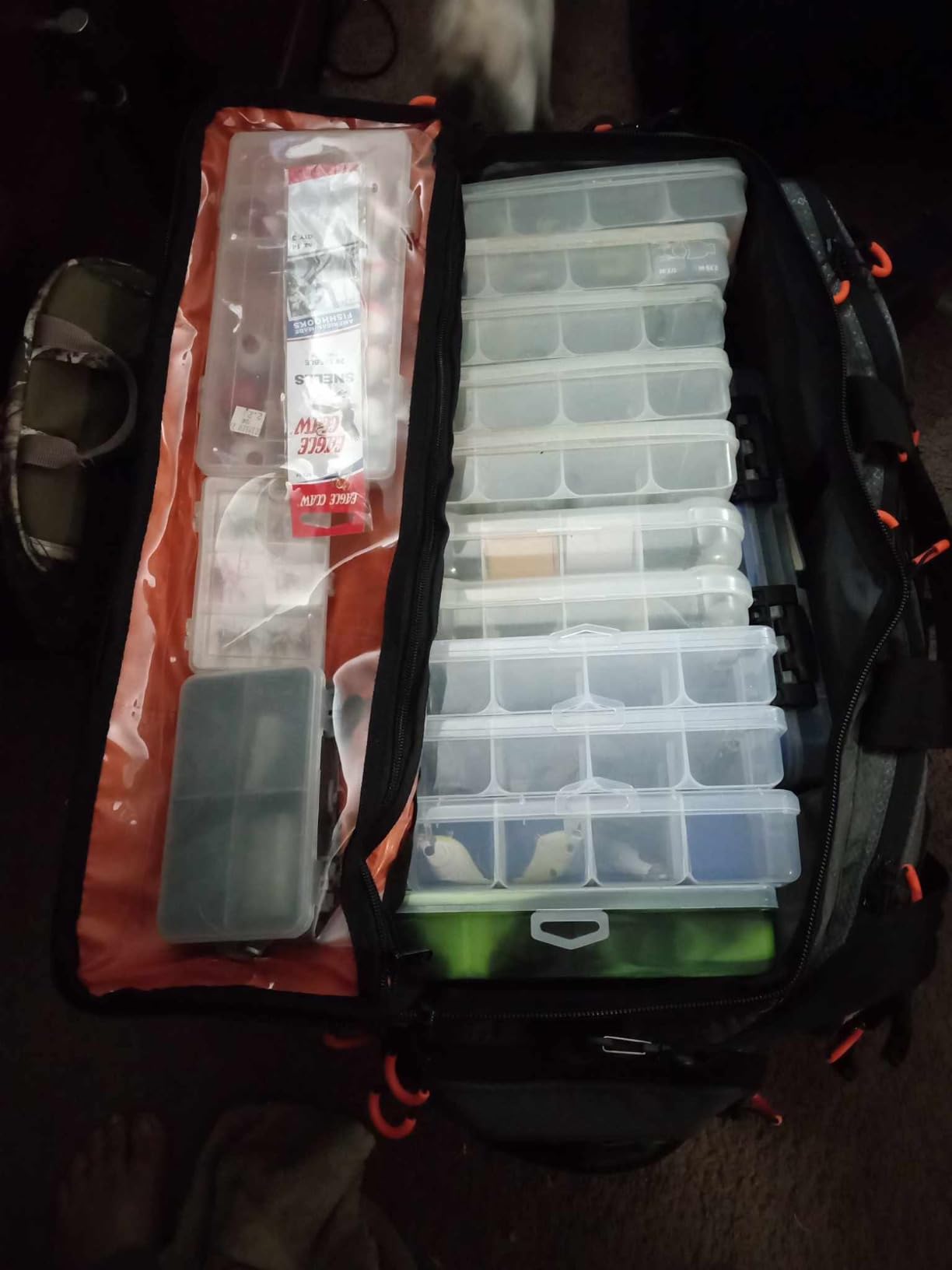 KastKing Fishing Gear & Tackle Bags - Saltwater Resistant Fishing Bags - Fishing Tackle Storage Bags customer photo 1