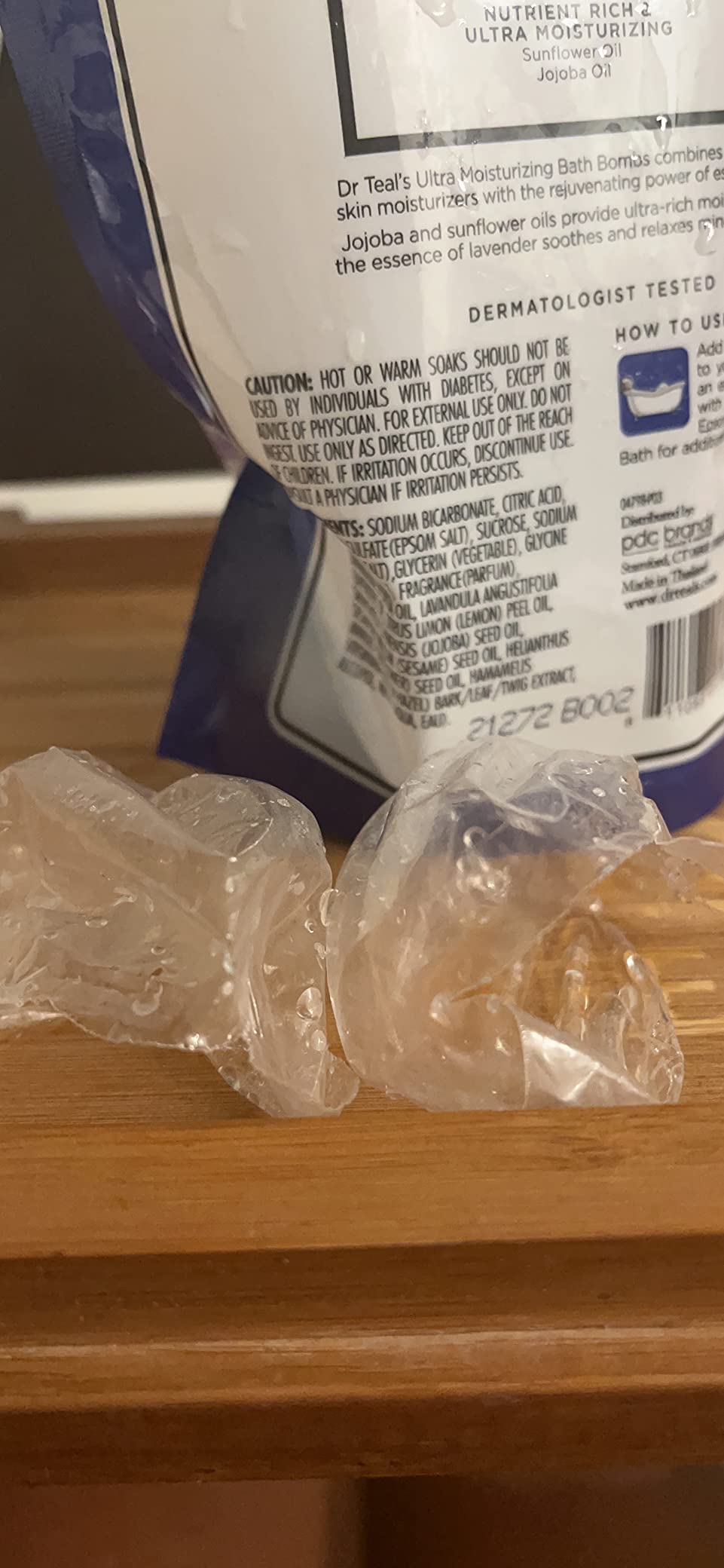 Dr Teals Ultra Moisturizing Bath Bomb Lavender customer photo 1