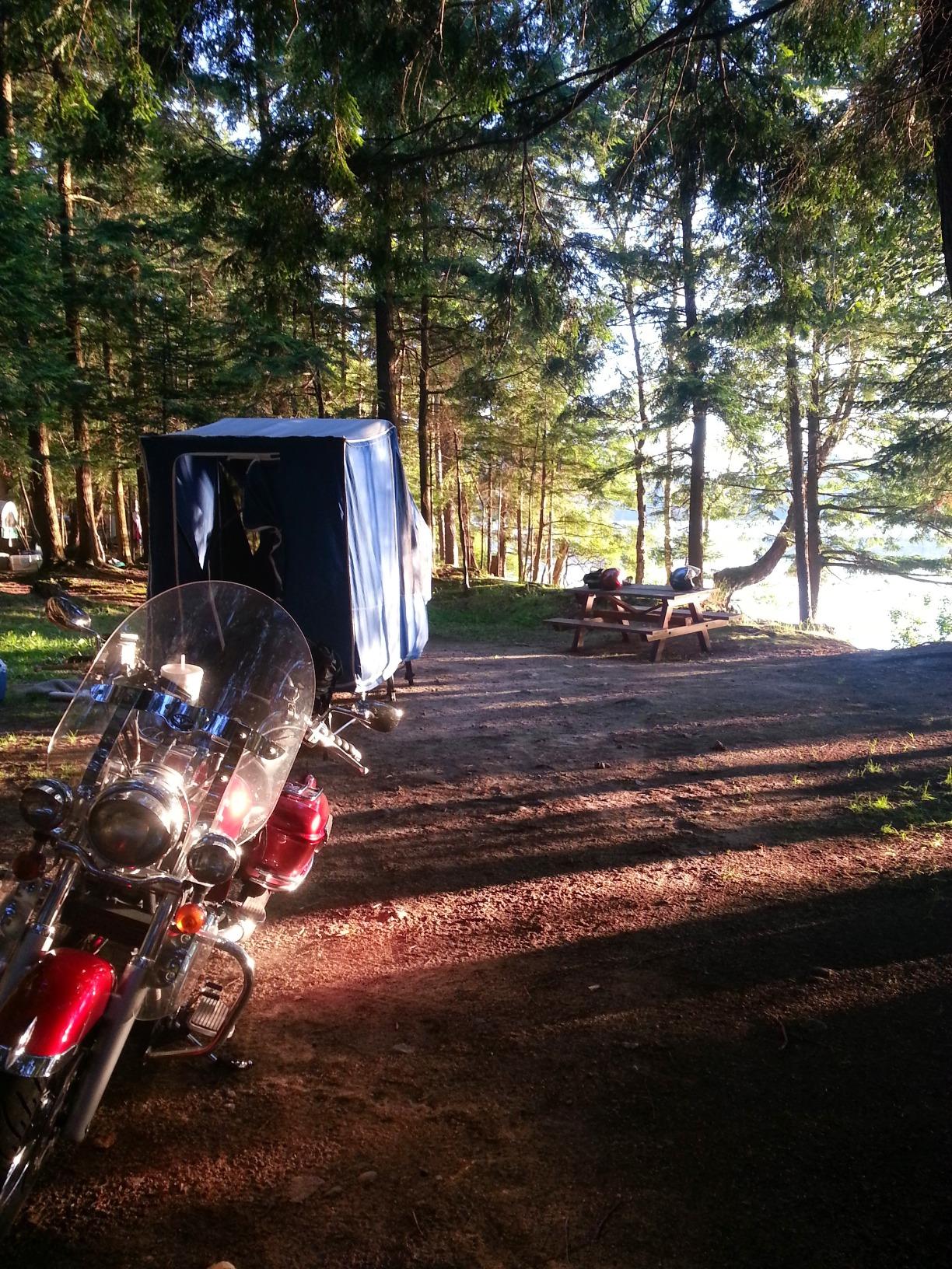 Time Out Camping Trailers (Pull Behind Motorcycle or Small Car) (Deluxe Camper) customer photo 1