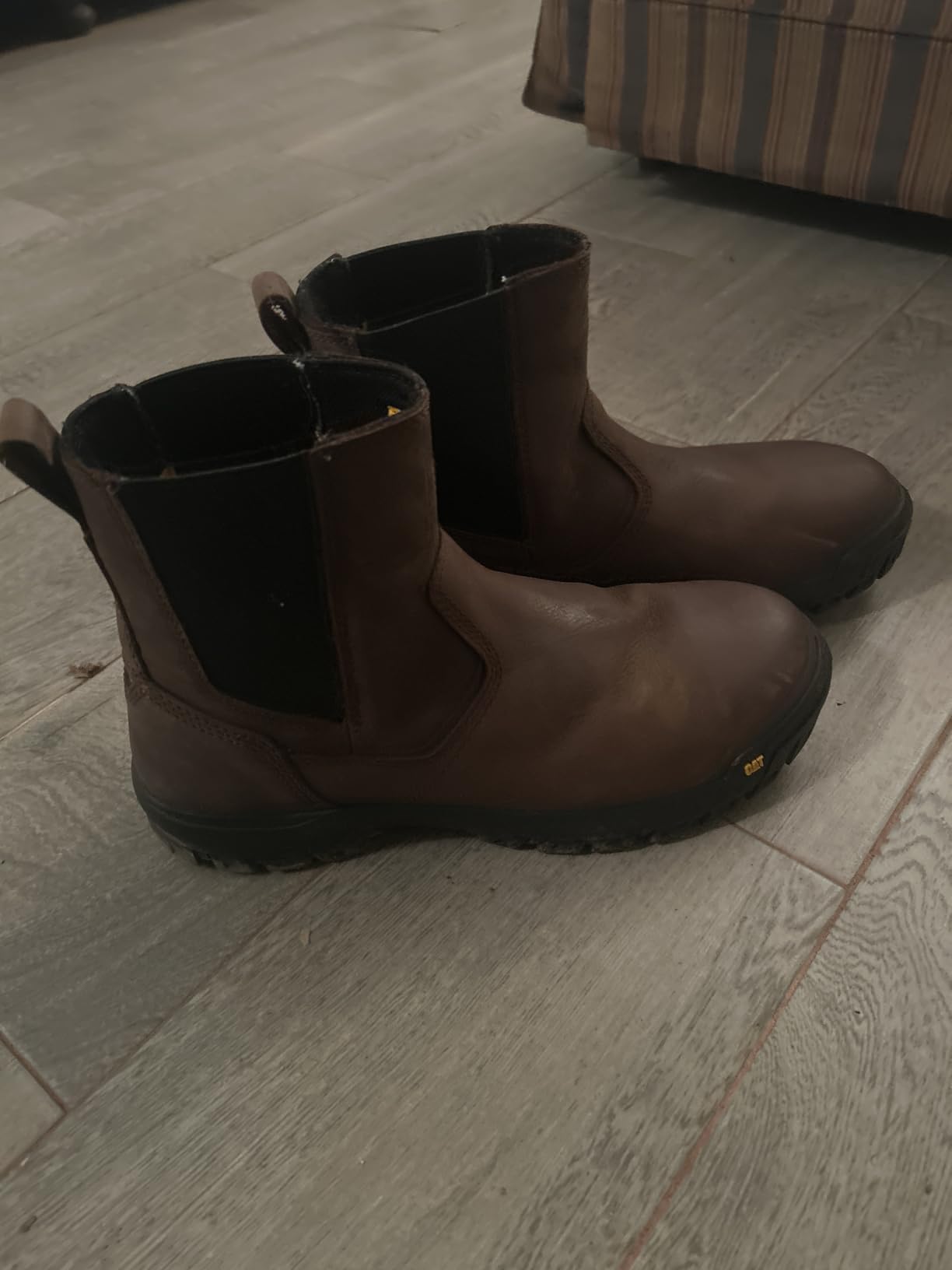 CAT Men's Wheelbase Steel Toe Work Boot customer photo 2
