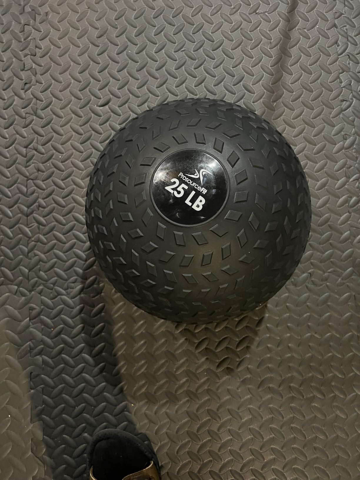 ProsourceFit Slam Medicine Balls 5, 10, 15, 20, 25, 30, 50lbs Smooth and Tread Textured Grip Dead Weight Balls for Strength and Conditioning Exercises, Cardio and Core Workouts customer photo 1