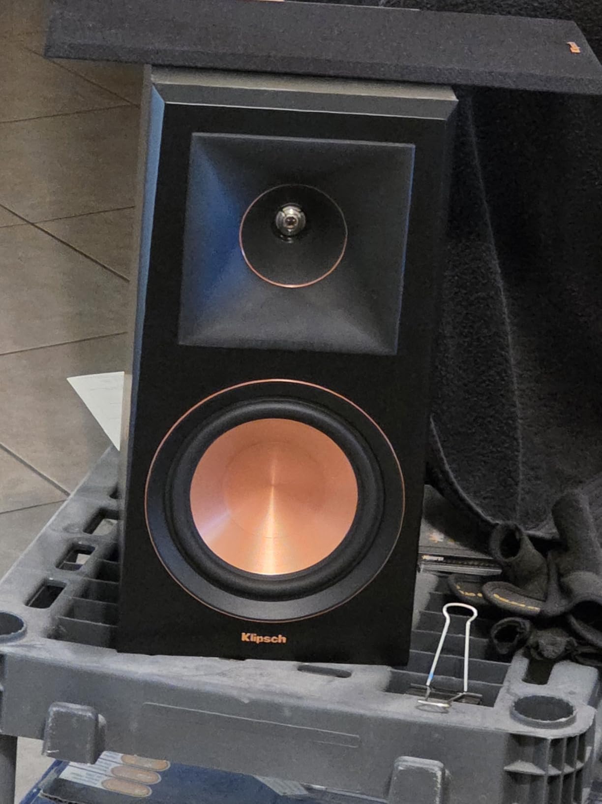 Klipsch RP-600M Reference Premiere Bookshelf Speakers - Pair (Ebony) customer photo 2