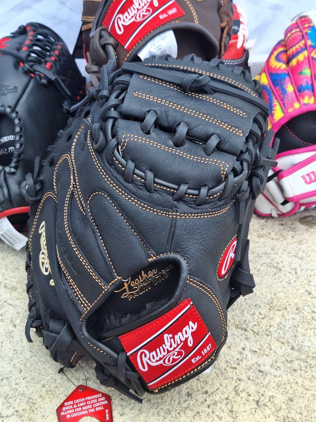 Rawlings Renegade Youth Baseball Glove | First Base/Catcher's Mitts | Multiple Styles customer photo 1