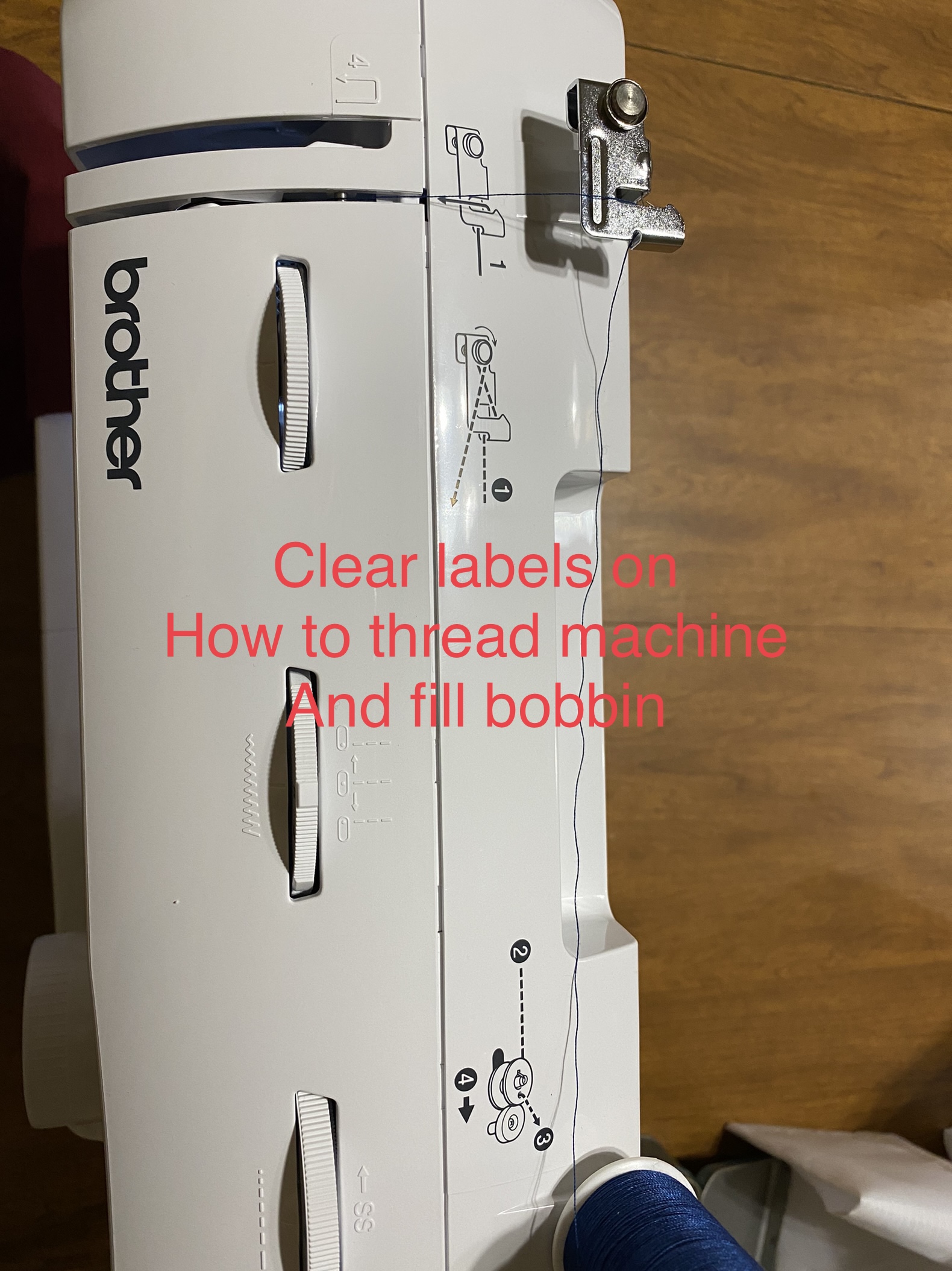 Brother Sewing Machine, GX37, 37 Built-in Stitches, 6 Included Sewing Feet customer photo 2