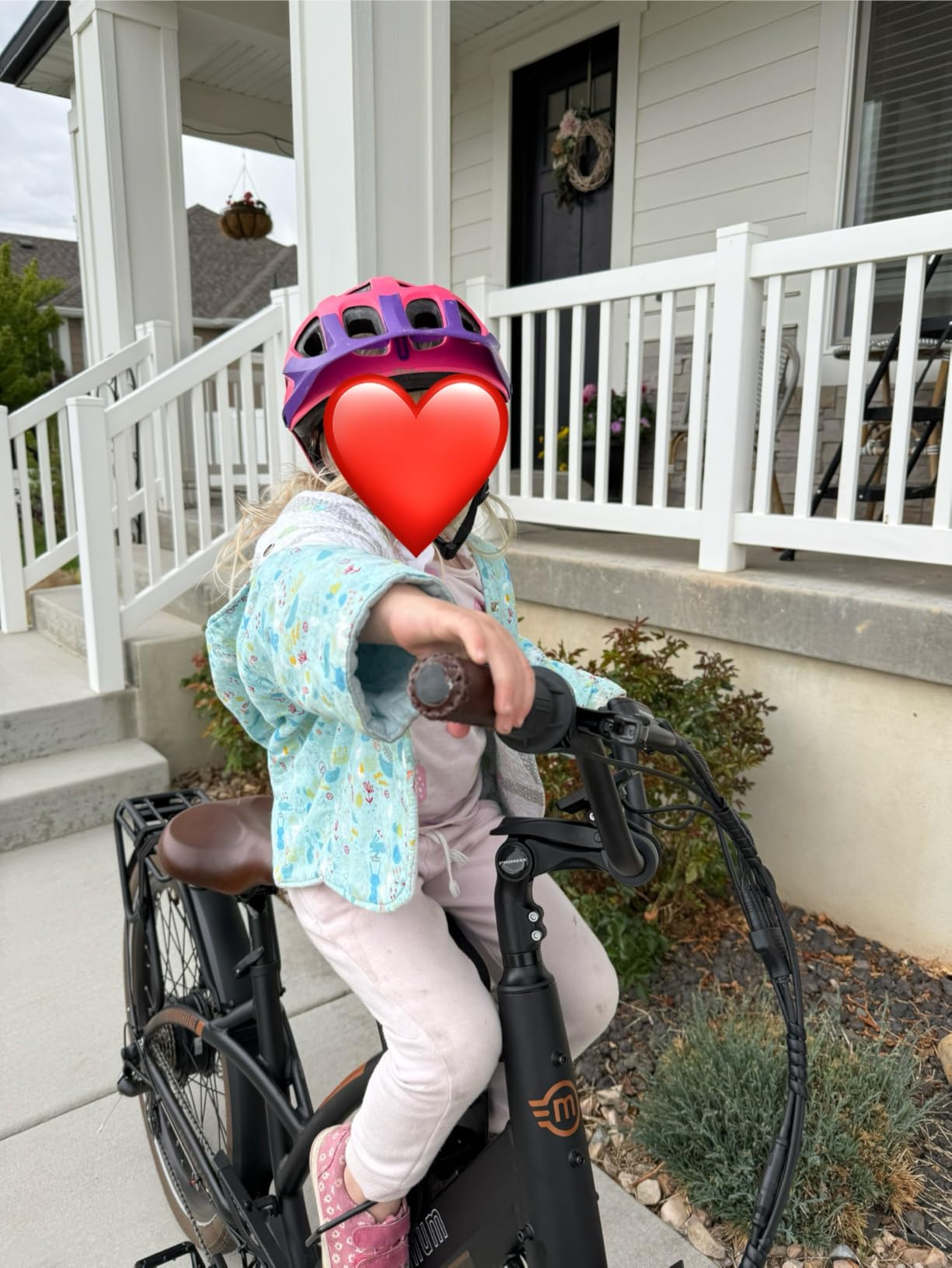 DO LITTLE Front-Mounted Kids Bike Seat for Active Riding customer photo 1