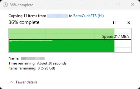 Seagate BarraCuda 2TB Internal Hard Drive HDD - 3.5 Inch SATA 6Gb/s 7200 RPM 256MB Cache customer photo 1