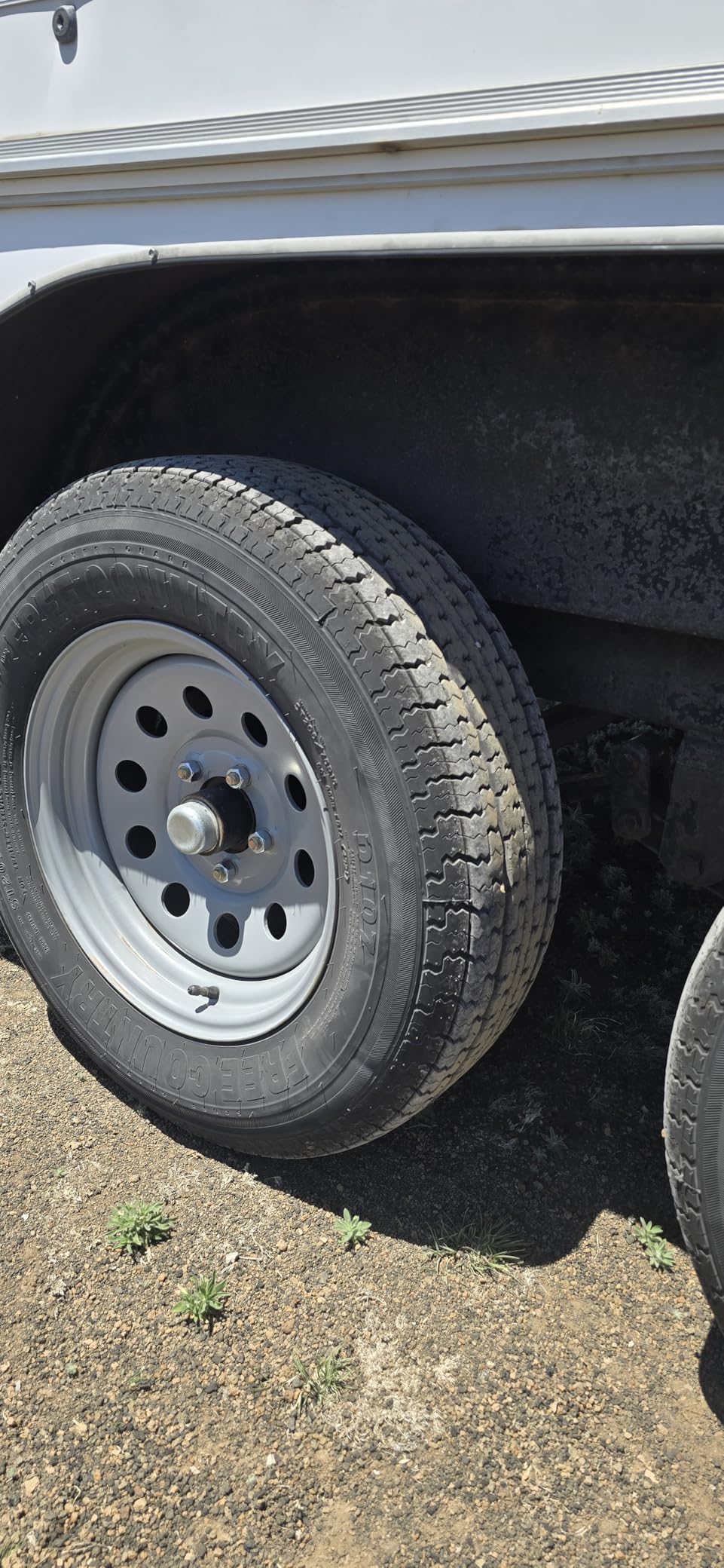 Libra Trailer Parts Set of 4 Heavy Duty Trailer Tires ST205/75R15 10-Ply Load Range E Steel Belted Radial w/Scuff Guard customer photo 2