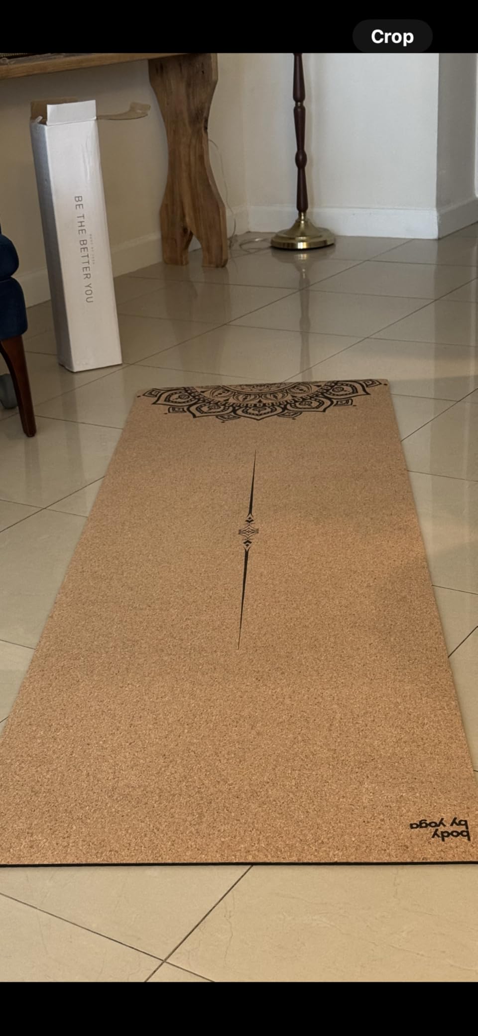 Luxury Cork Yoga Mat - Non Slip, Extra Thick Grip. Thicker, Longer, and Wider for More Comfort and Support. Natural, Non Toxic, and Eco Friendly customer photo 1