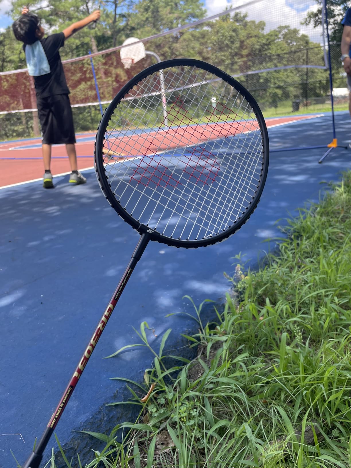 Yonex GR 303 Combo Badminton Racquet with Full Cover, Set of 2 customer photo 1