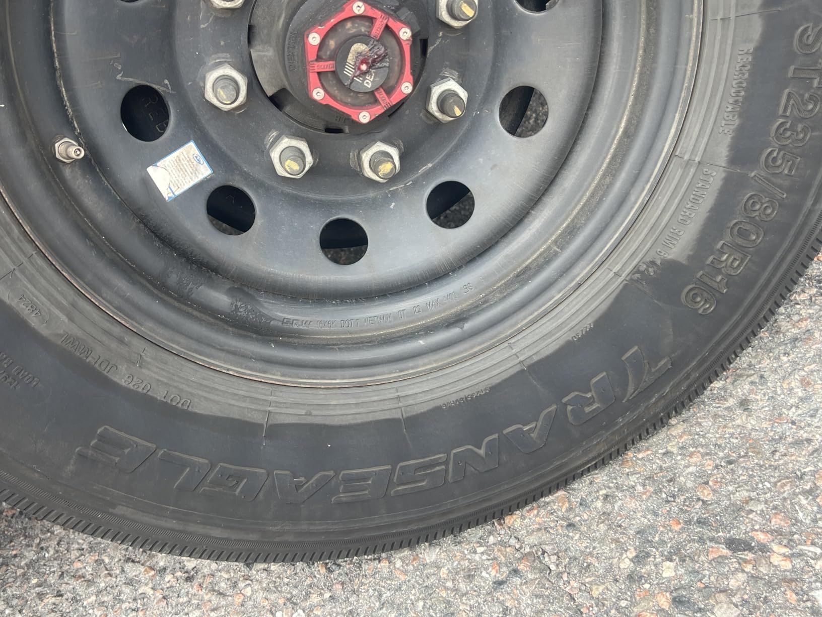 Transeagle ST Radial All Steel Heavy Duty Premium Trailer Radial Tire-ST235/85R16 Load Range G LRG 14-Ply BSW Black Side Wall customer photo 2