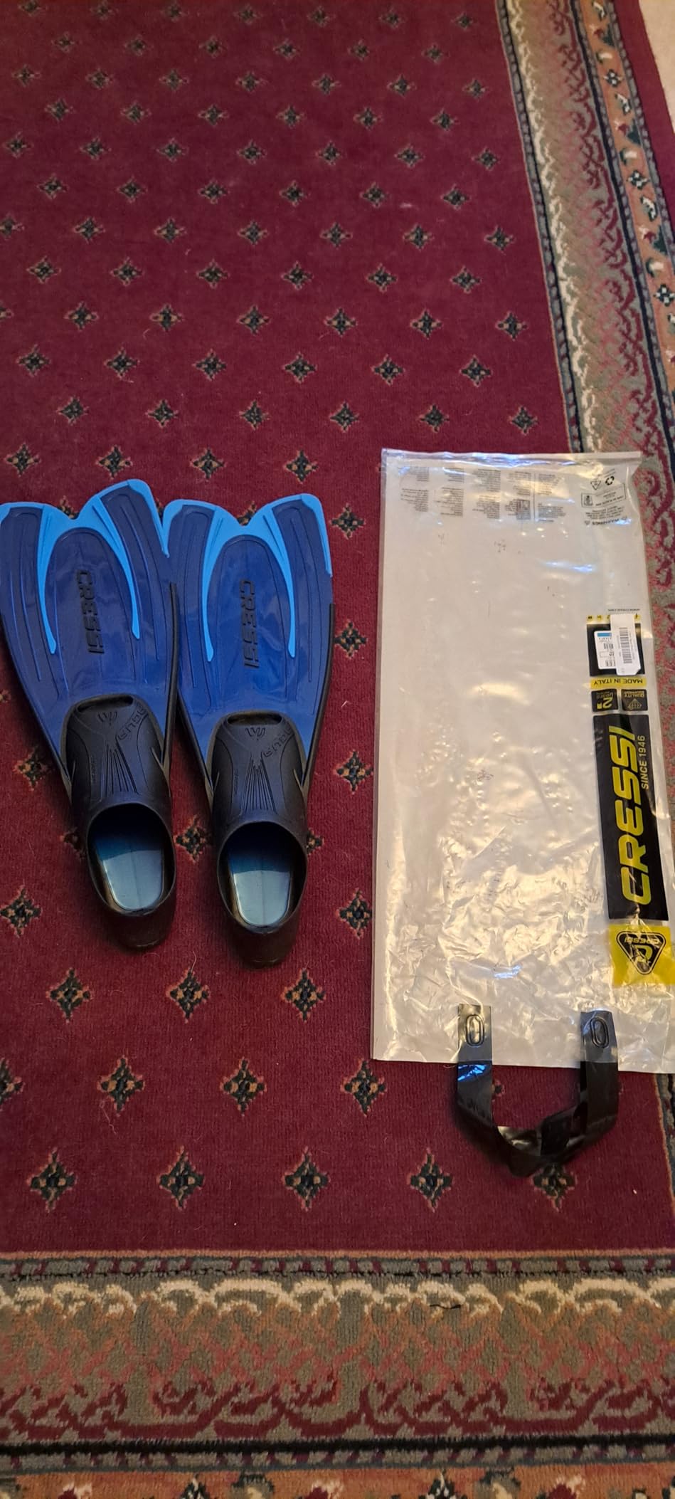 Cressi Agua Full Foot Pocket Fins customer photo 2