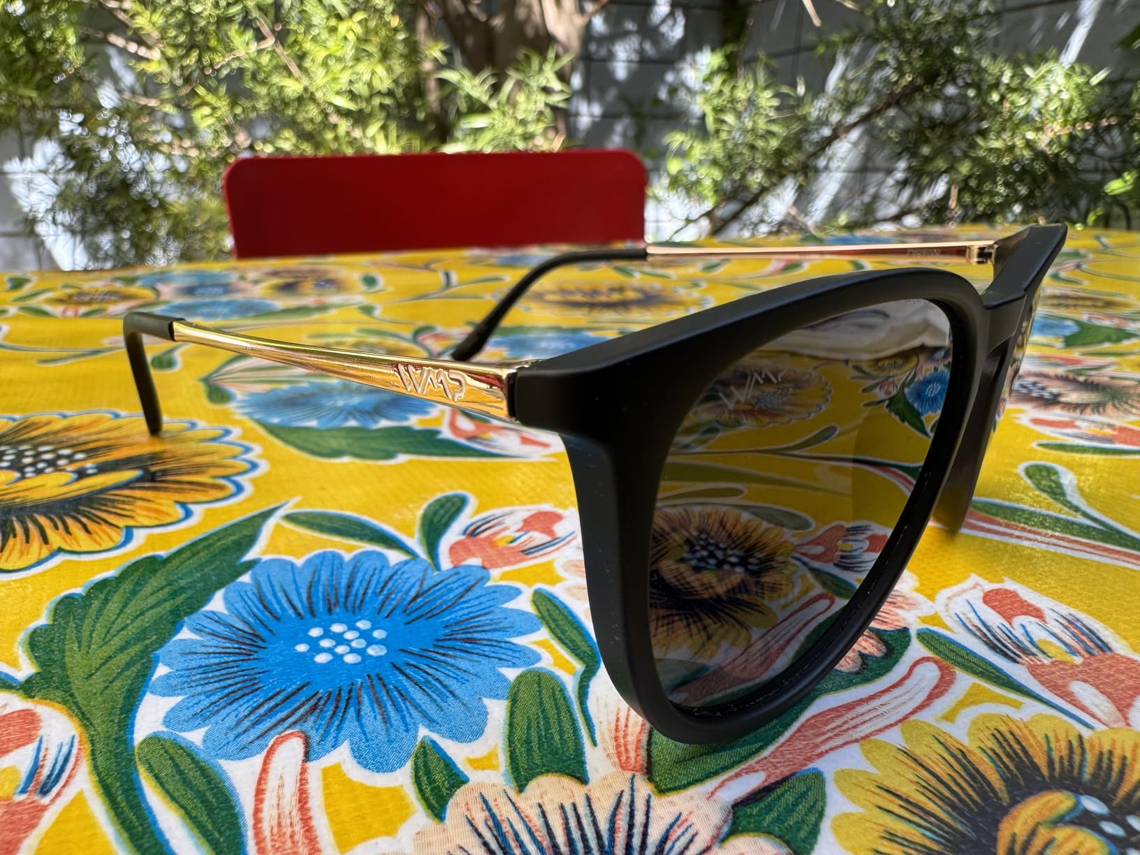 WearMe Pro Round Polarized Sunglasses for Women - UV400 Protection, Lightweight Frame, Vintage Retro Style customer photo 2