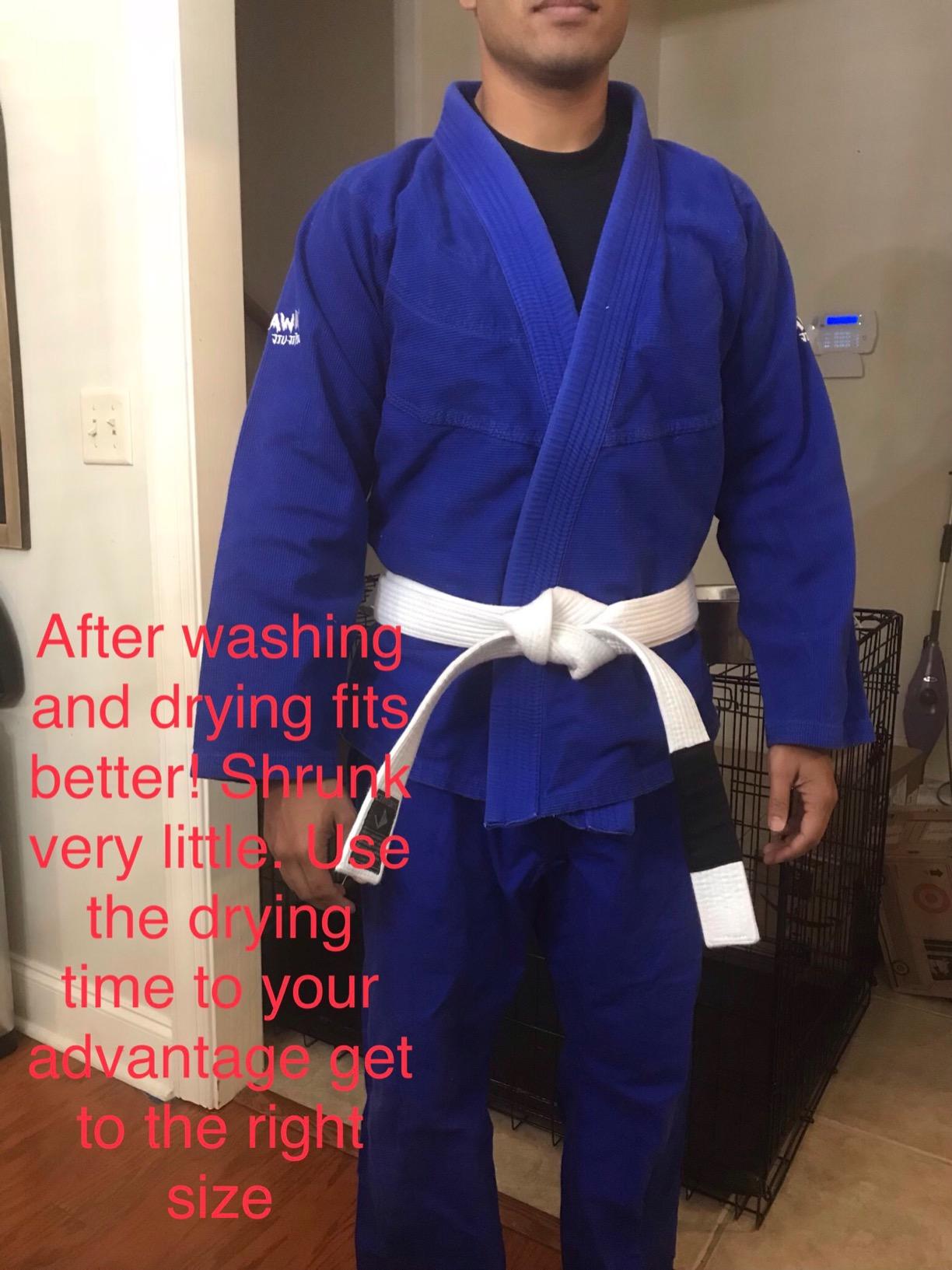Hawk Sports Brazilian Jiu Jitsu Gi for Men and Women with Jacket, Pants, and White Belt for Martial Arts Training customer photo 2