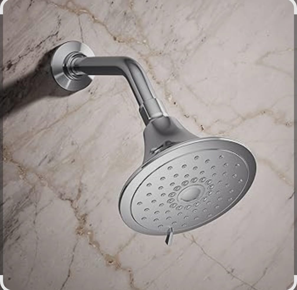 KOHLER 22169-G-CP Forte Three-Function Showerhead, 1.75 GPM, Full Coverage, Pulsating Massage, Silk Spray, Corrosion Resistant, Polished Chrome customer photo 1