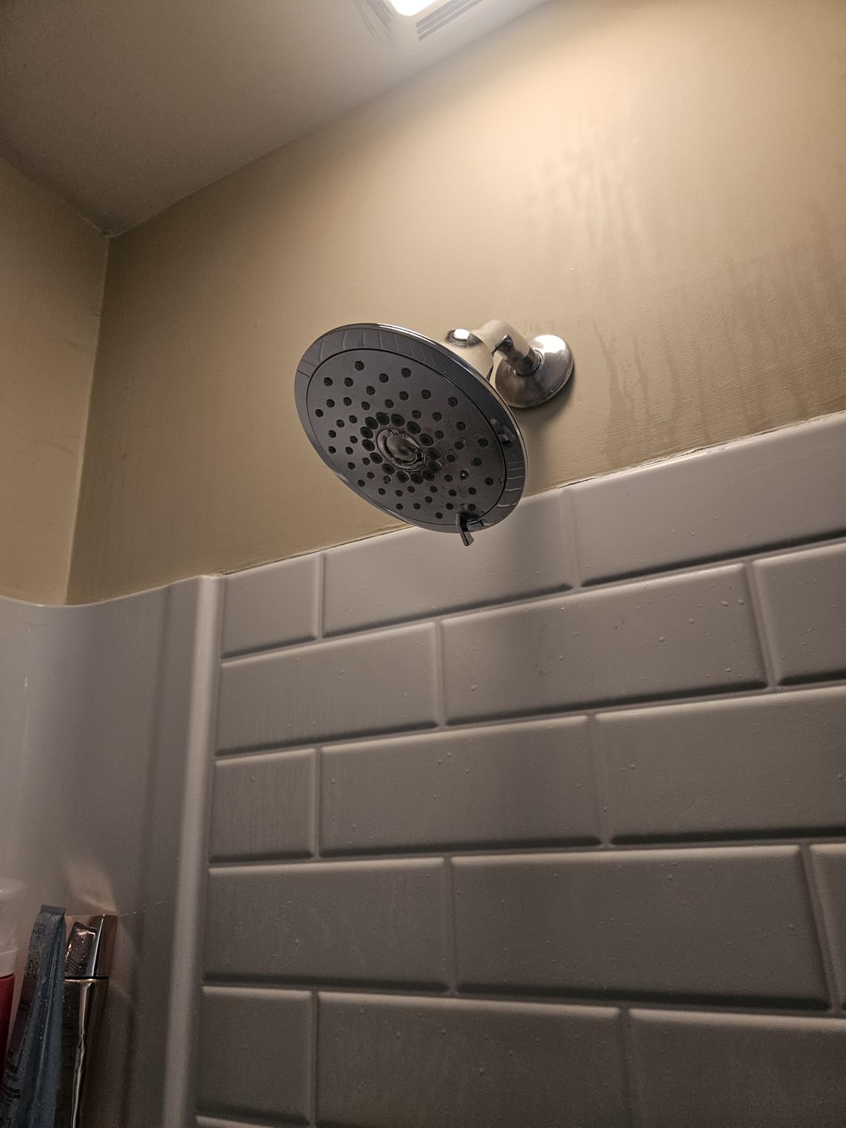 KOHLER 22169-G-CP Forte Three-Function Showerhead, 1.75 GPM, Full Coverage, Pulsating Massage, Silk Spray, Corrosion Resistant, Polished Chrome customer photo 2