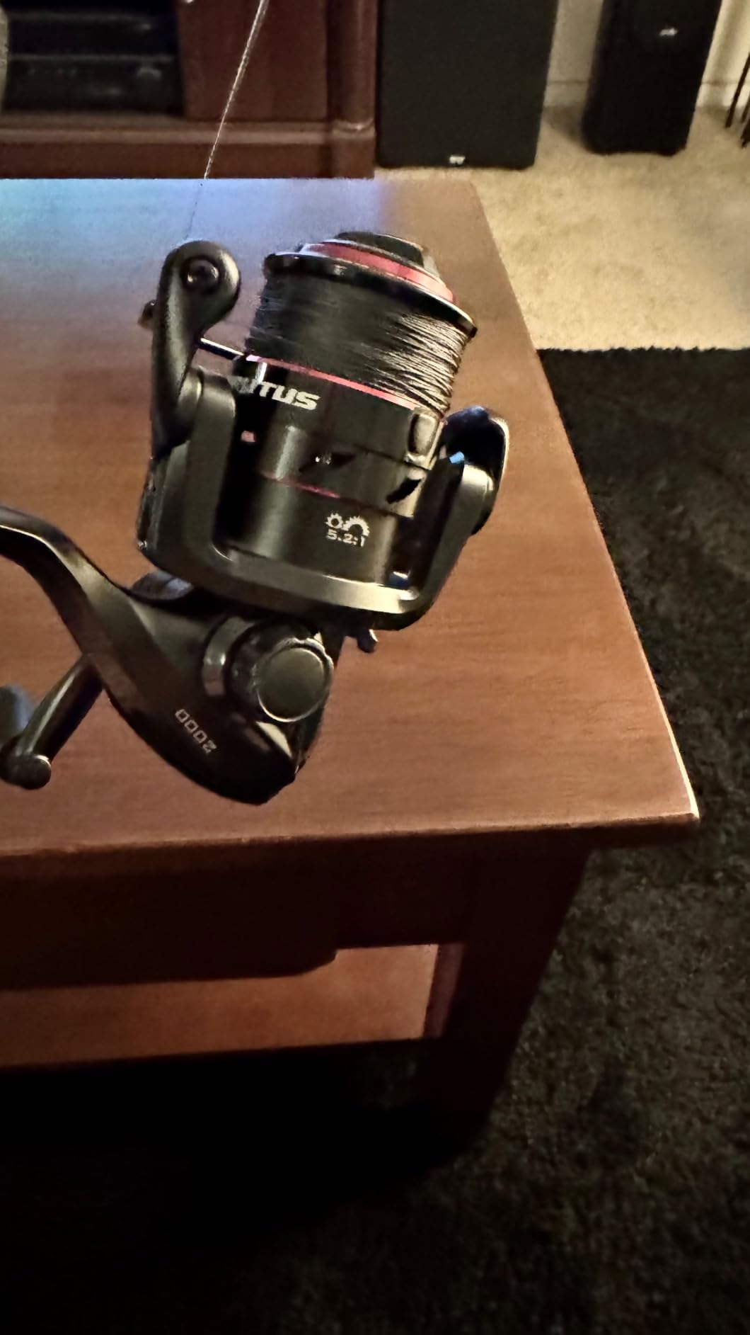 KastKing Brutus Spinning Reel, Freshwater Spinning Fishing Reels, Graphite Frame, CNC Aluminum Spool, 5.2:1 Gear Ratio, 4+1 Ball Bearings customer photo 1