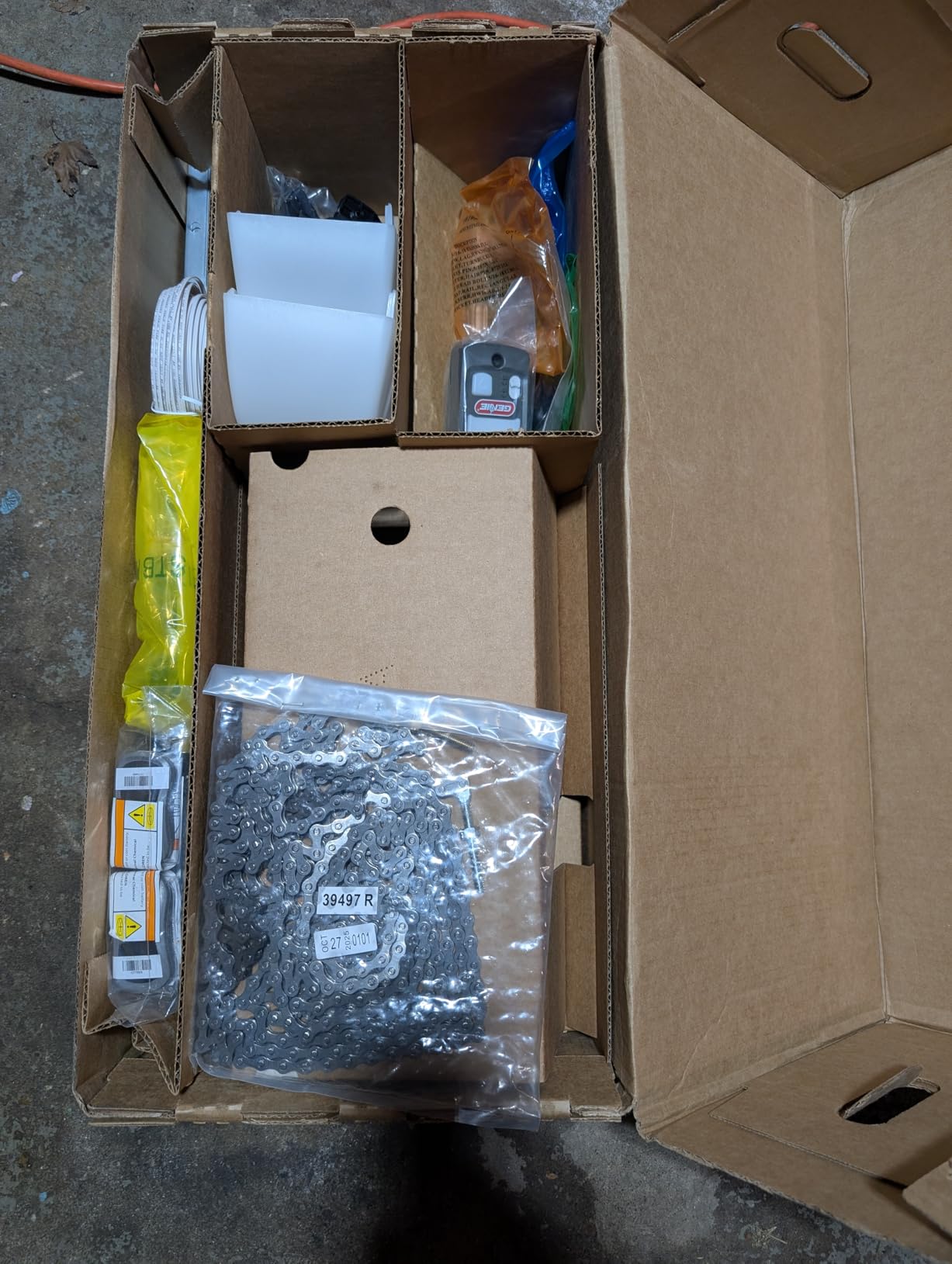 Genie Chain Drive 550 Garage Door Opener, Heavy Duty Chain Drive Opener, Model 2035-TKO customer photo 2