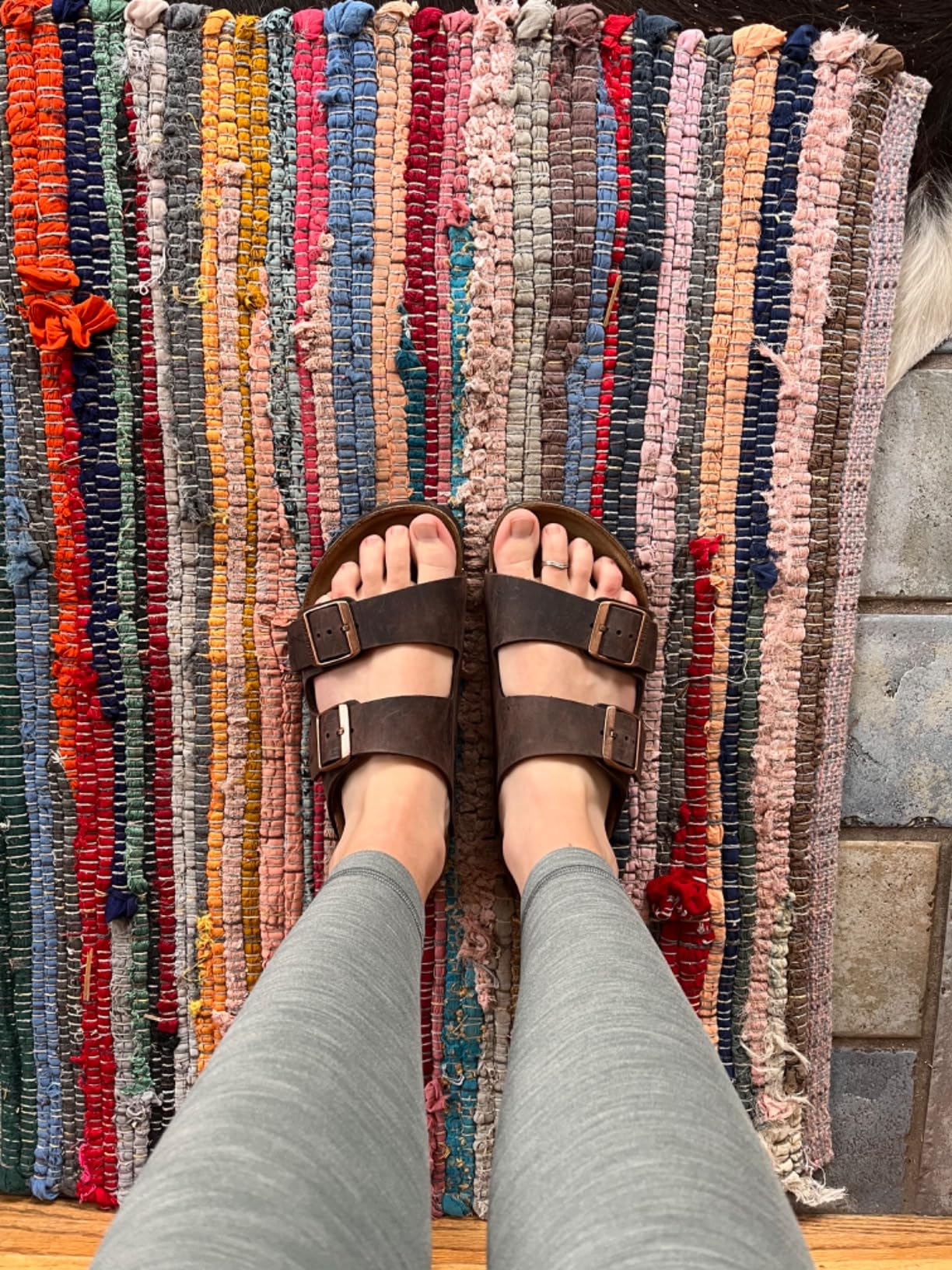 Birkenstock Women's Arizona Soft Footbed Sandals customer photo 2
