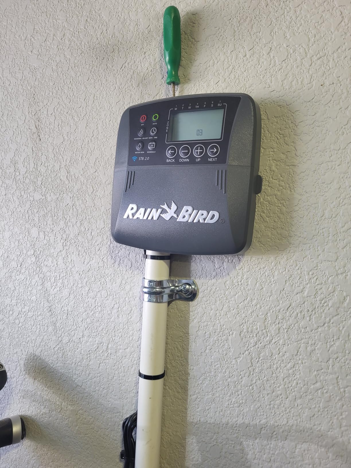 Rain Bird ST8I-2.0 Smart Indoor WiFi Sprinkler/Irrigation System Timer/Controller, WaterSense Certified, 8-Zone/Station, Compatible with Amazon Alexa customer photo 1