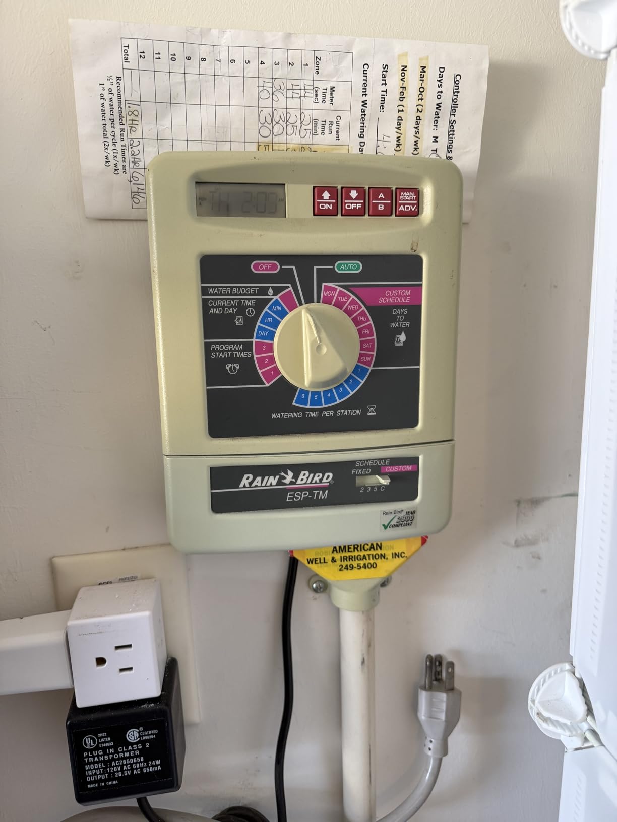 Rain Bird ST8I-2.0 Smart Indoor WiFi Sprinkler/Irrigation System Timer/Controller, WaterSense Certified, 8-Zone/Station, Compatible with Amazon Alexa customer photo 2