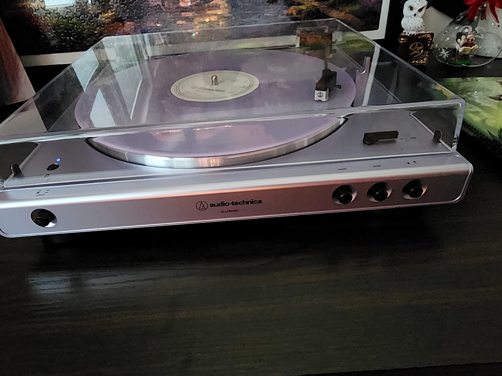 Audio-Technica AT-LP60XBT-BK Fully Automatic Wireless Belt-Drive Turntable with Bluetooth customer photo 2