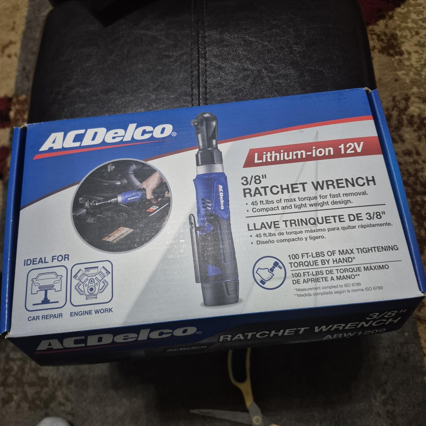 ACDelco ARW1209P G12 Series 12V Li-ion Cordless 3/8