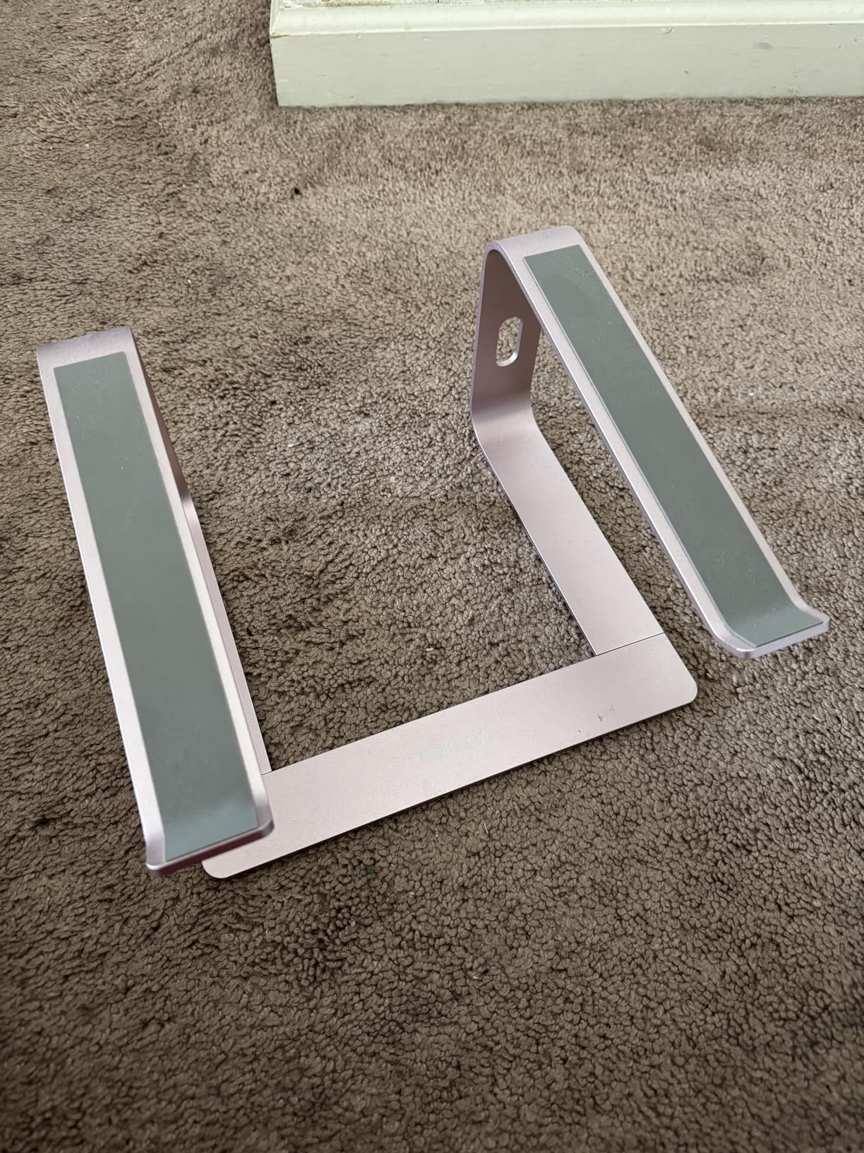 Nulaxy All-Aluminum Laptop Stand for Desk, Ergonomic Detachable Ventilated Cooling Computer Riser, Anti-Slip Design Notebook Holder Compatible with All 10-16
