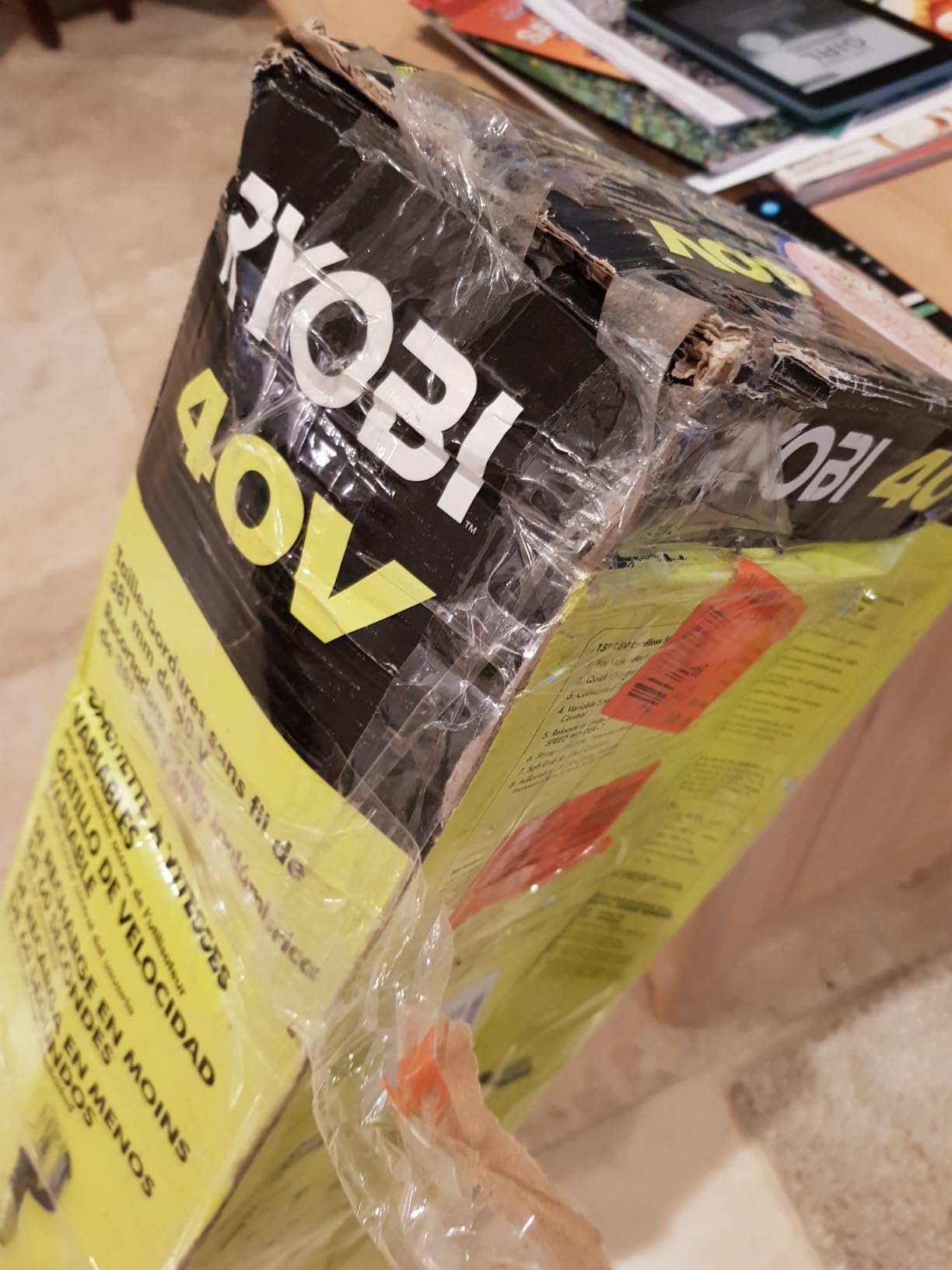 RYOBI 40-Volt Lithium-Ion Cordless Attachment Capable String Trimmer, 4.0 Ah Battery and Charger Included customer photo 2