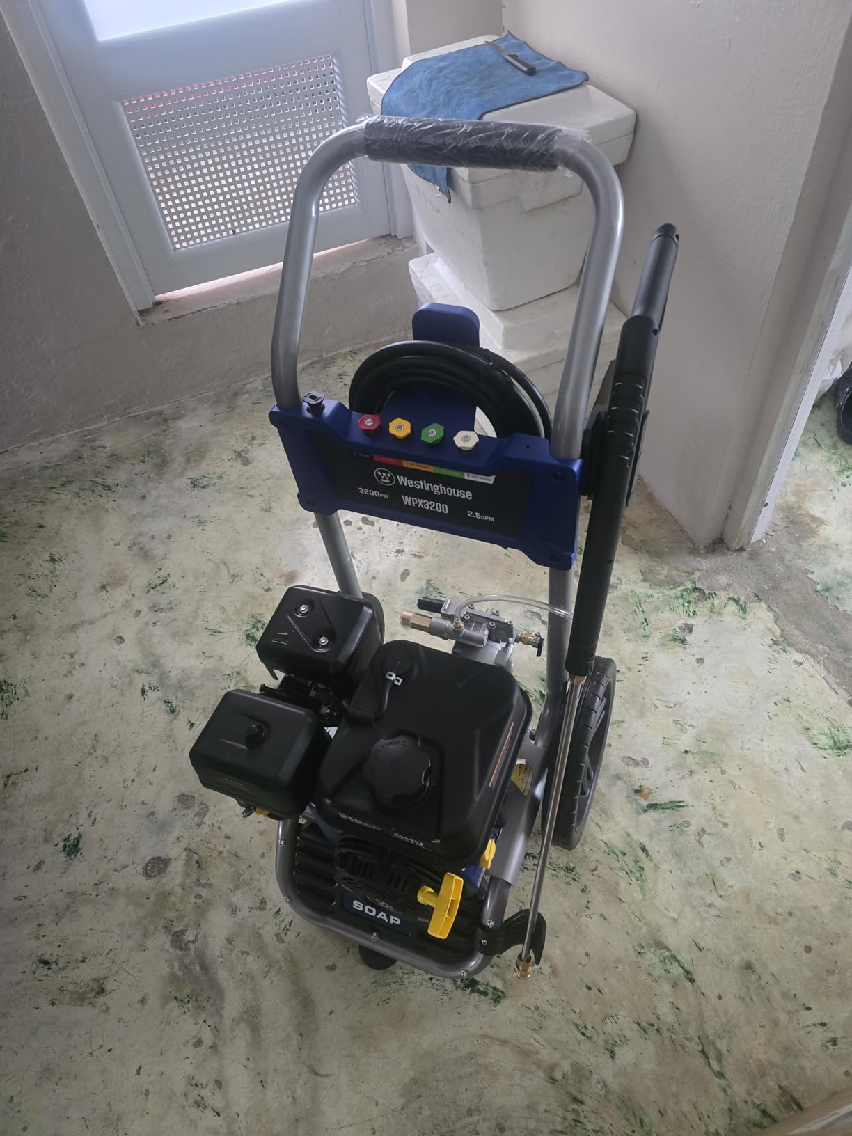 Westinghouse WPX3200 Gas Pressure Washer, 3200 PSI and 2.5 GPM, Onboard Soap Tank, Spray Gun and Wand, 5 Nozzle Set, for Cars/Fences/Driveways/Homes/Patios/Furniture customer photo 2