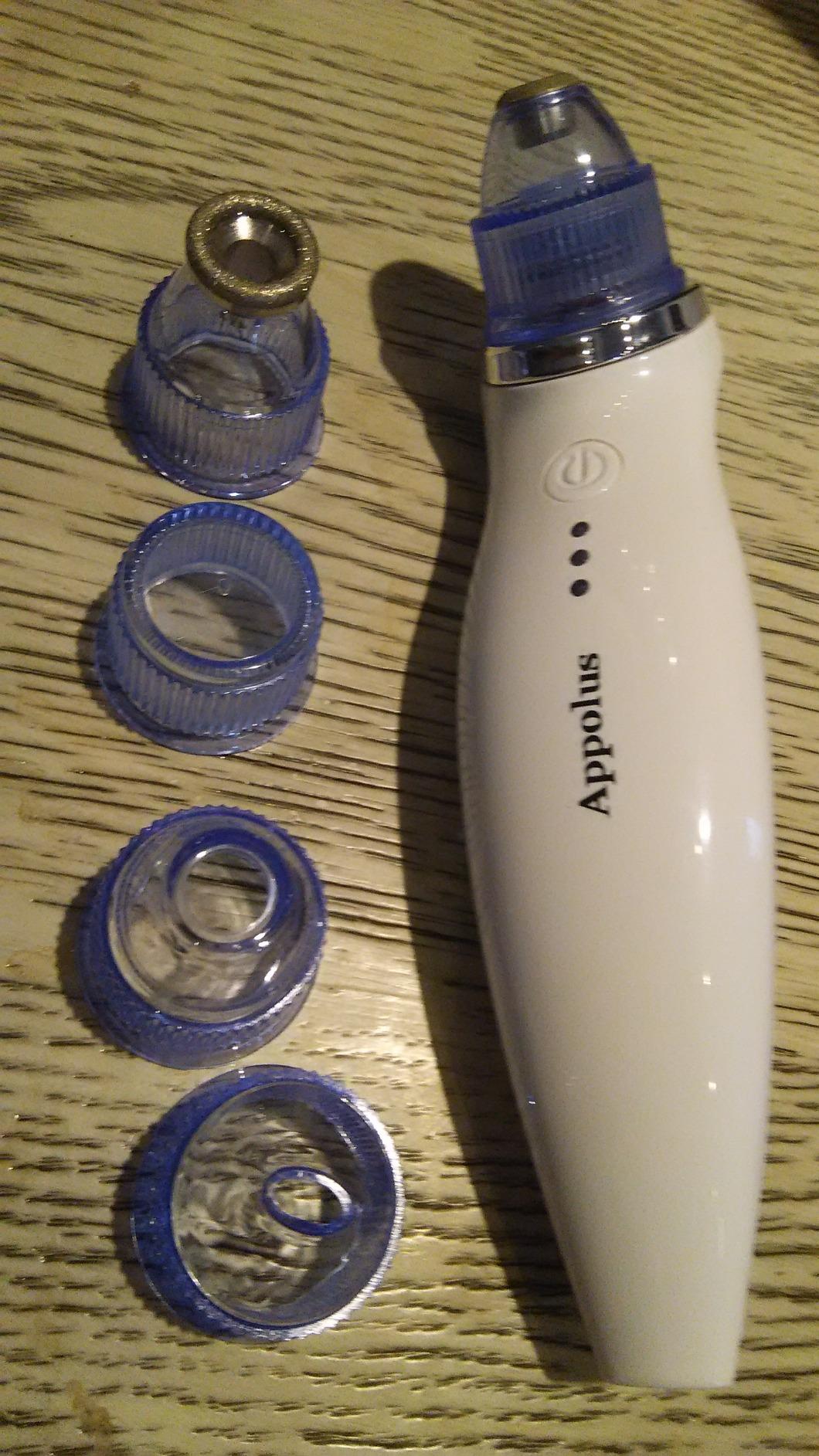 3-in-1 Diamond Microdermabrasion Machine - Vacuum & Light Therapy Tool - Anti-Aging Device for Face & Neck - Skin Tightening - Wrinkle Reducing - Jawline Definition customer photo 2
