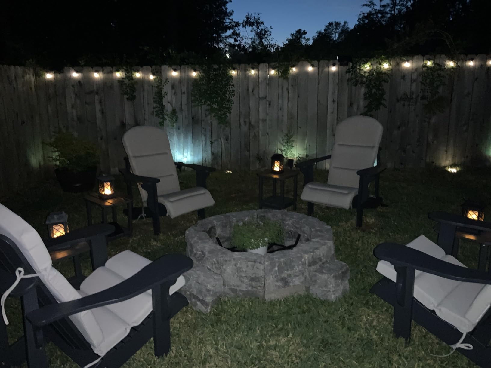 TomCare Solar Lights Metal Flickering Flame Solar Lantern Outdoor Hanging Lanterns Lighting Heavy Duty Solar Powered Waterproof LED Flame Lights for Patio Garden Christmas Decorations, 2 Pack (Bronze) customer photo 2