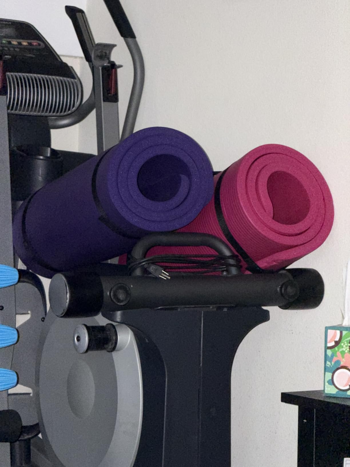 BalanceFrom Yoga Mat, 1-Inch Extra Thick High Density Exercise Mat, Anti-Tear Exercise Yoga Mat with Carrying Strap, Suitable for Various Yoga Exercises, Multiple Colors customer photo 2