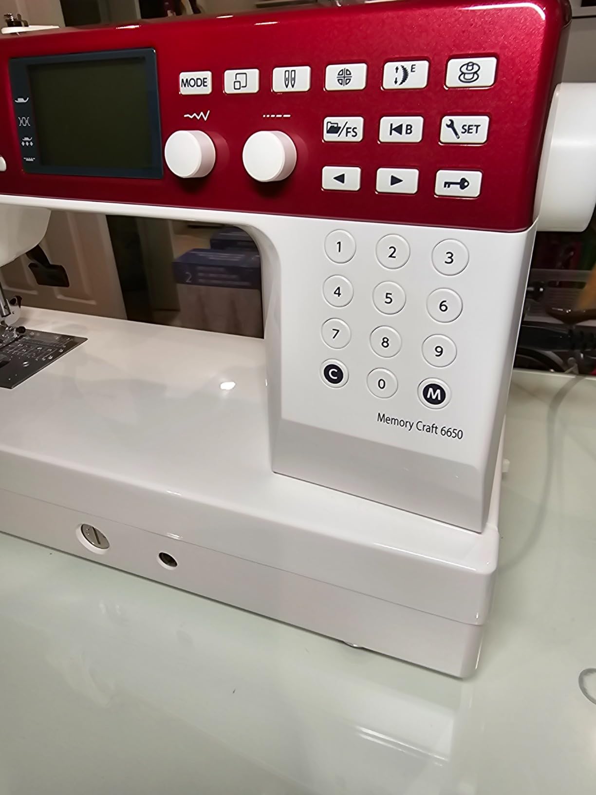 Janome MC6650 Sewing and Quilting Machine customer photo 2