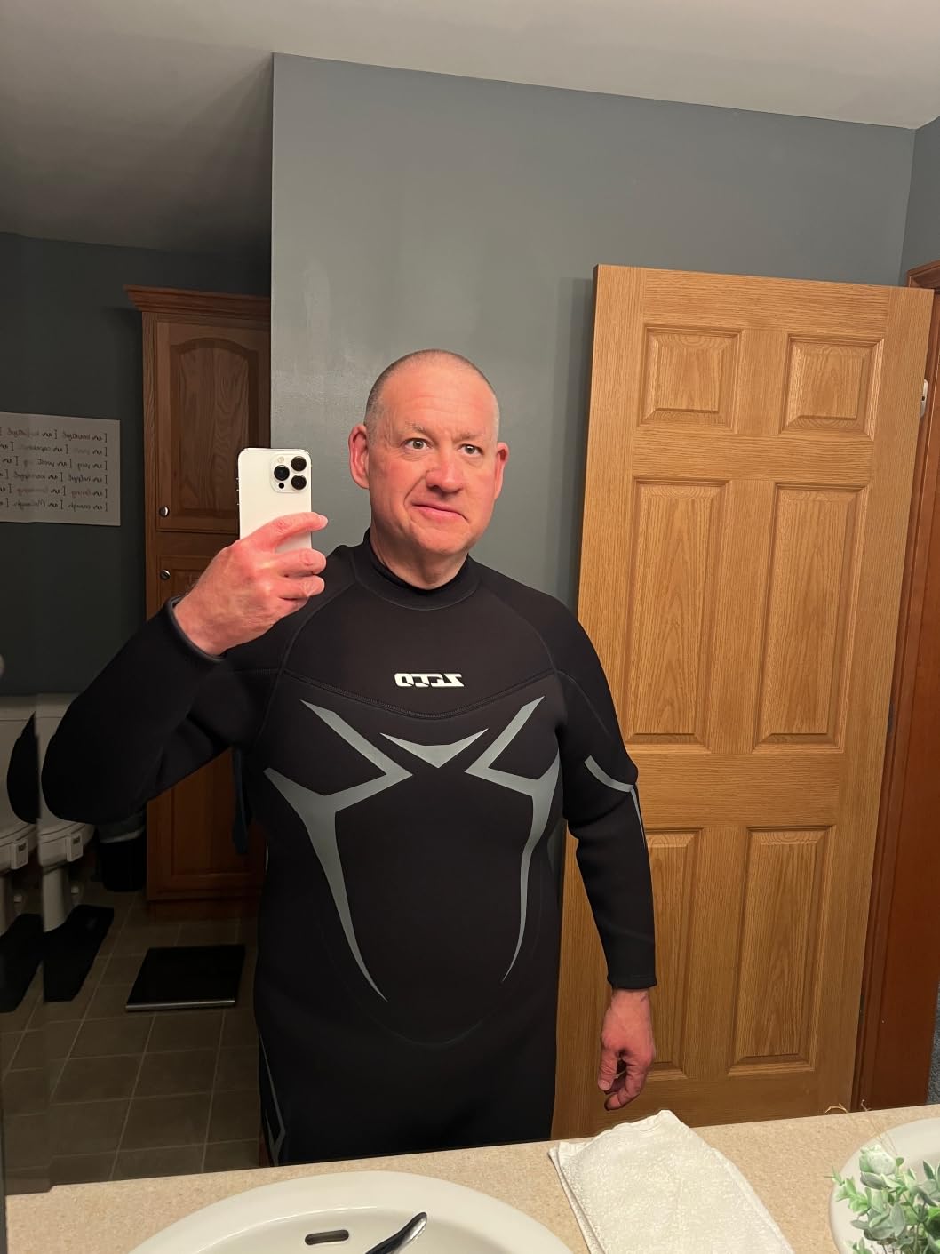 ZCCO Wetsuits Men's Women's 3mm Premium Neoprene Full Sleeve Dive Skin for Spearfishing,Snorkeling, Surfing,Canoeing,Scuba Diving Wet Suits customer photo 1