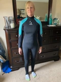 ZCCO Wetsuits Men's Women's 3mm Premium Neoprene Full Sleeve Dive Skin for Spearfishing,Snorkeling, Surfing,Canoeing,Scuba Diving Wet Suits customer photo 2