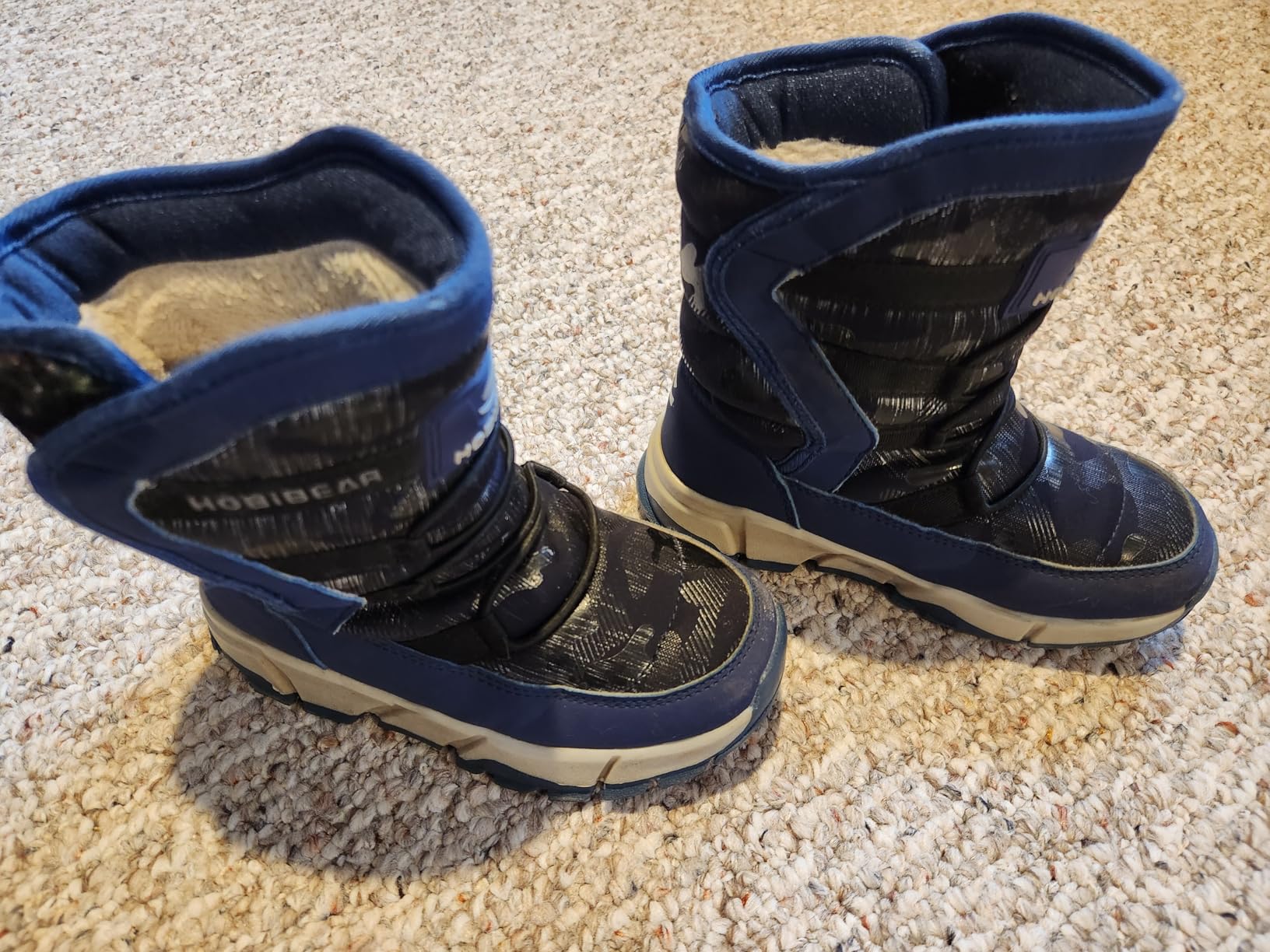 GUBARUN Boys Snow Boots Winter Waterproof Slip Resistant Cold Weather Shoes (Toddler/Little Kid/Big Kid) customer photo 1