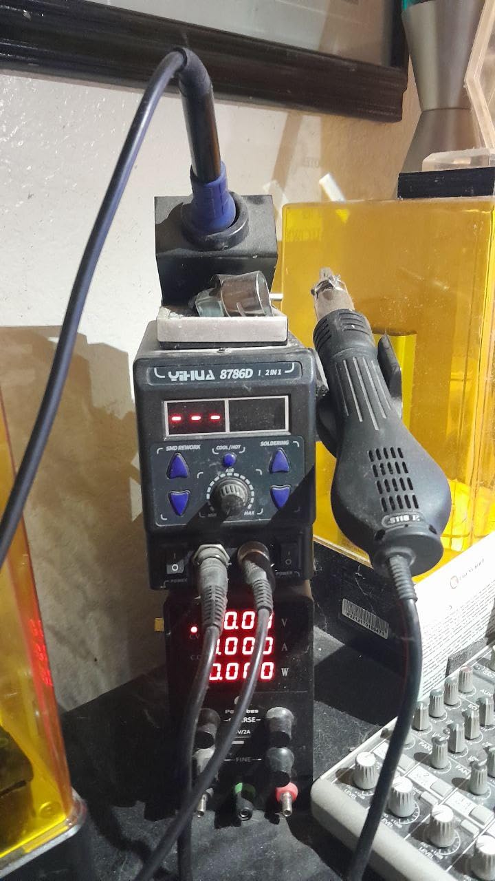 YIHUA 8786D I 2 in 1 Hot Air Rework and Soldering Iron Station customer photo 1