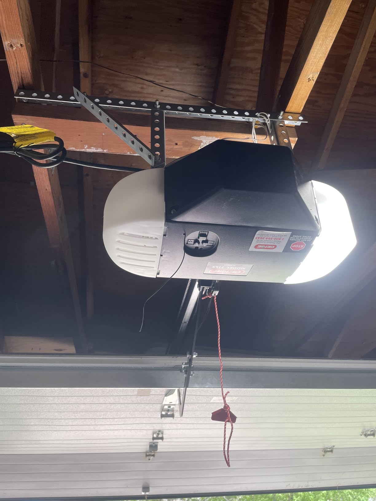 Genie 7155-TKV StealthDrive Connect Smart Garage Door Opener works with Alexa, 7155-TKV Ultra-Quiet Belt Drive customer photo 1