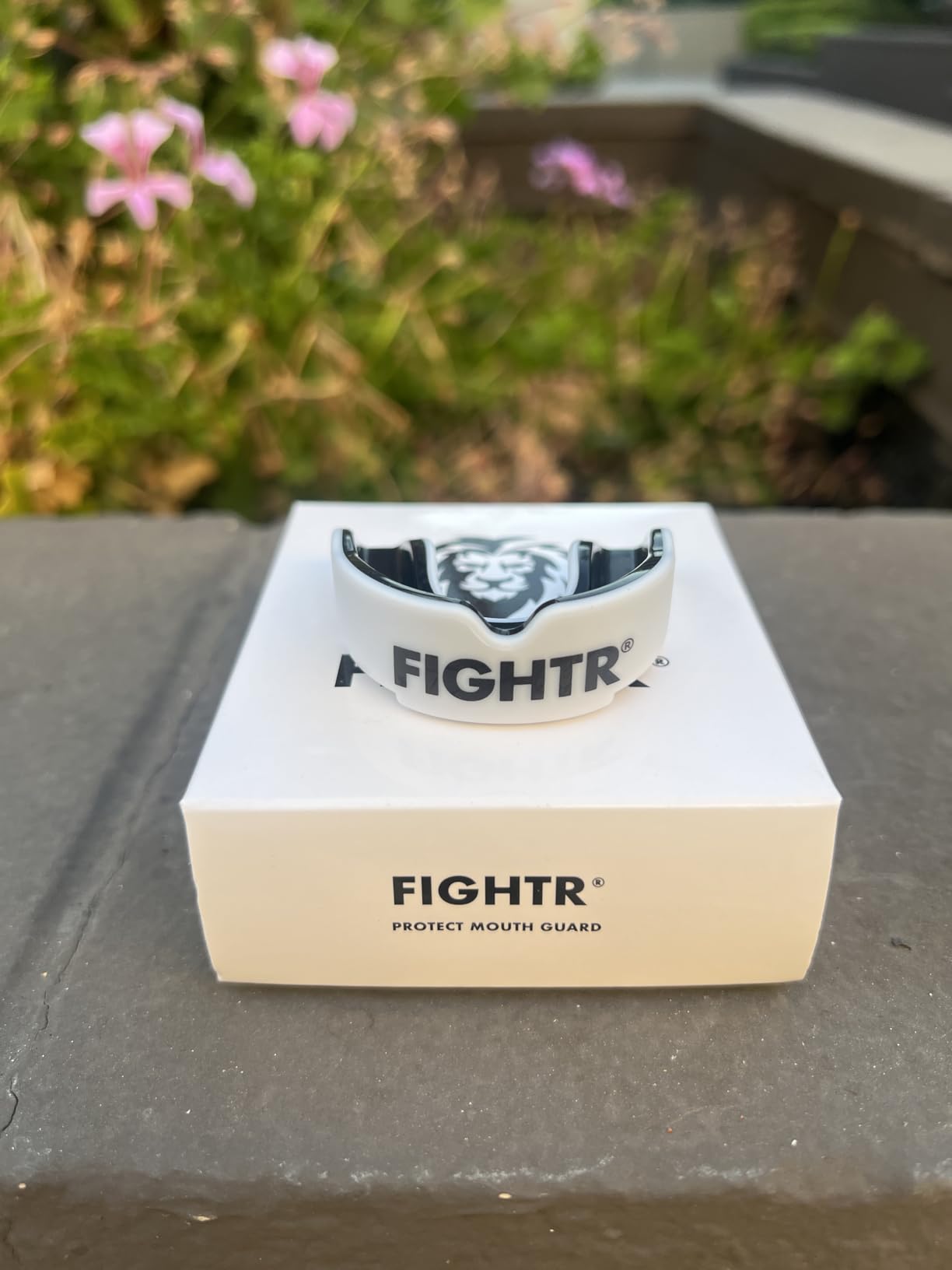 FIGHTR Premium Mouth Guard - for Excellent Breathing & Easy to fit | Sports Mouth Guard for Boxing, MMA, Football, Lacrosse, Hockey and Other Sports | incl. hygienic Box customer photo 2