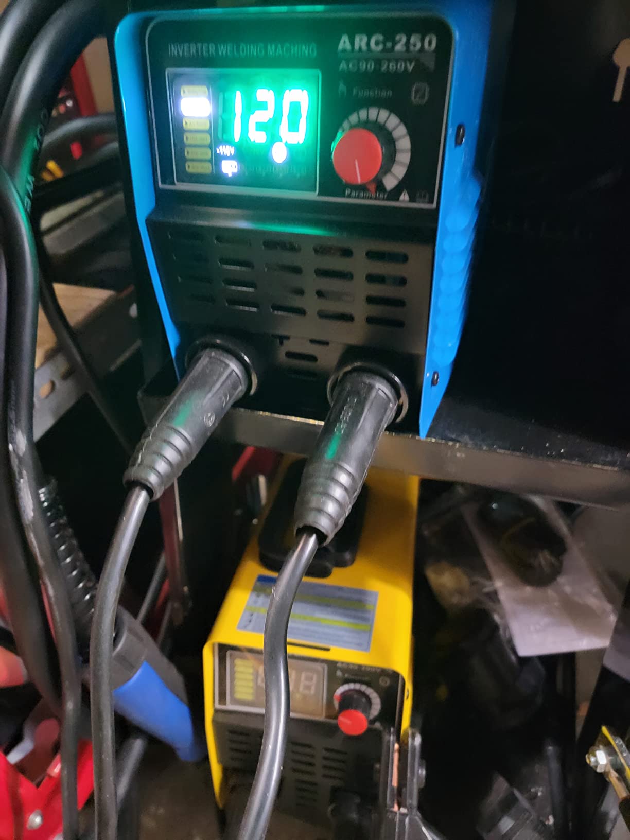 S7 250A Stick Welder, 110V/220V Dual Voltage ARC Welding Machine, Portable Inverter Welder with Hot Start, Arc Force & Anti-Stick customer photo 2