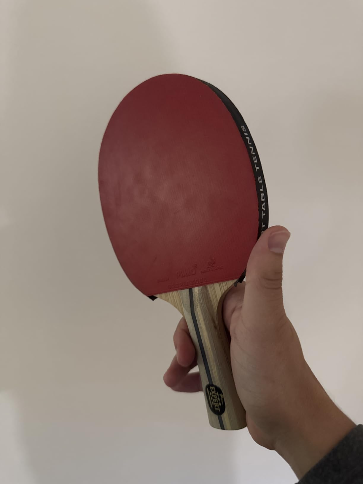 Palio Expert 3.0 Table Tennis Racket & Case | ITTF Approved High-Performance Ping Pong Rackets for Beginners | Maximum Spin & Control customer photo 1