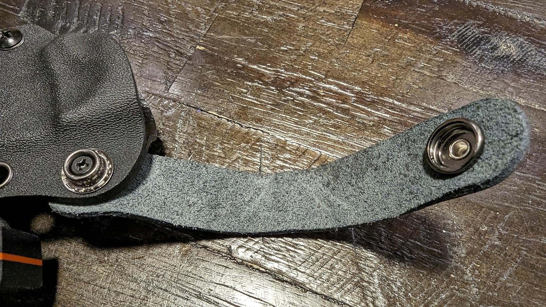 Holtzman's Gorilla Survival Bloodline Fixed Blade Knife with Sheath - Full Tang 1095 High Carbon Steel - Outdoor Bushcraft & Hunting Knife customer photo 2