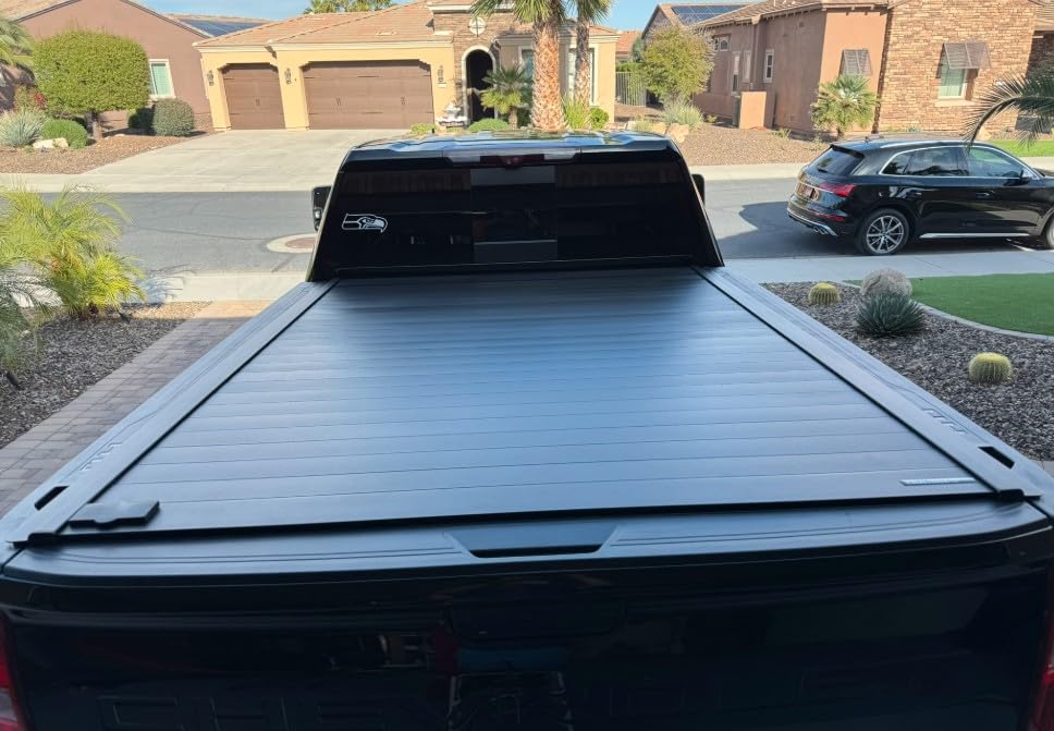RealTruck Retrax RetraxPRO MX Retractable Truck Bed Tonneau Cover | 80484 | Fits 2020 - 2025 Chevy/GMC Silverado/Sierra 2500/3500HD (does not fit w/ factory side storage boxes) 6' 10